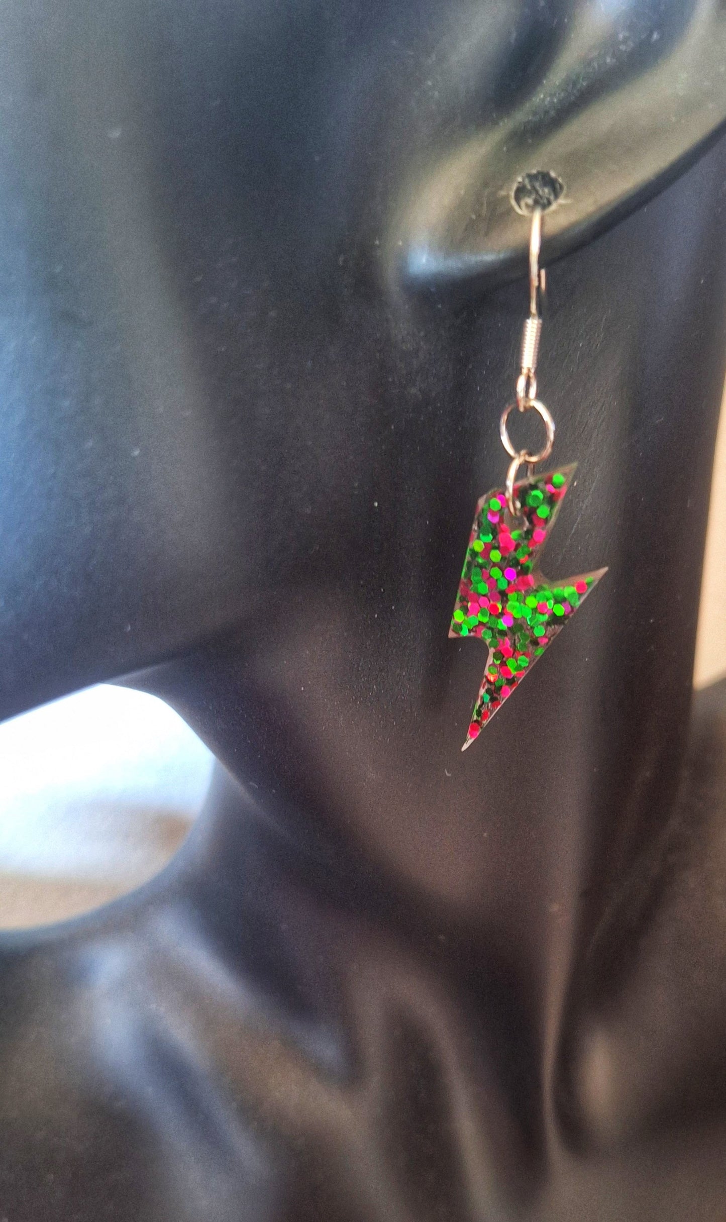 Bowie Lightning Bolt Earrings