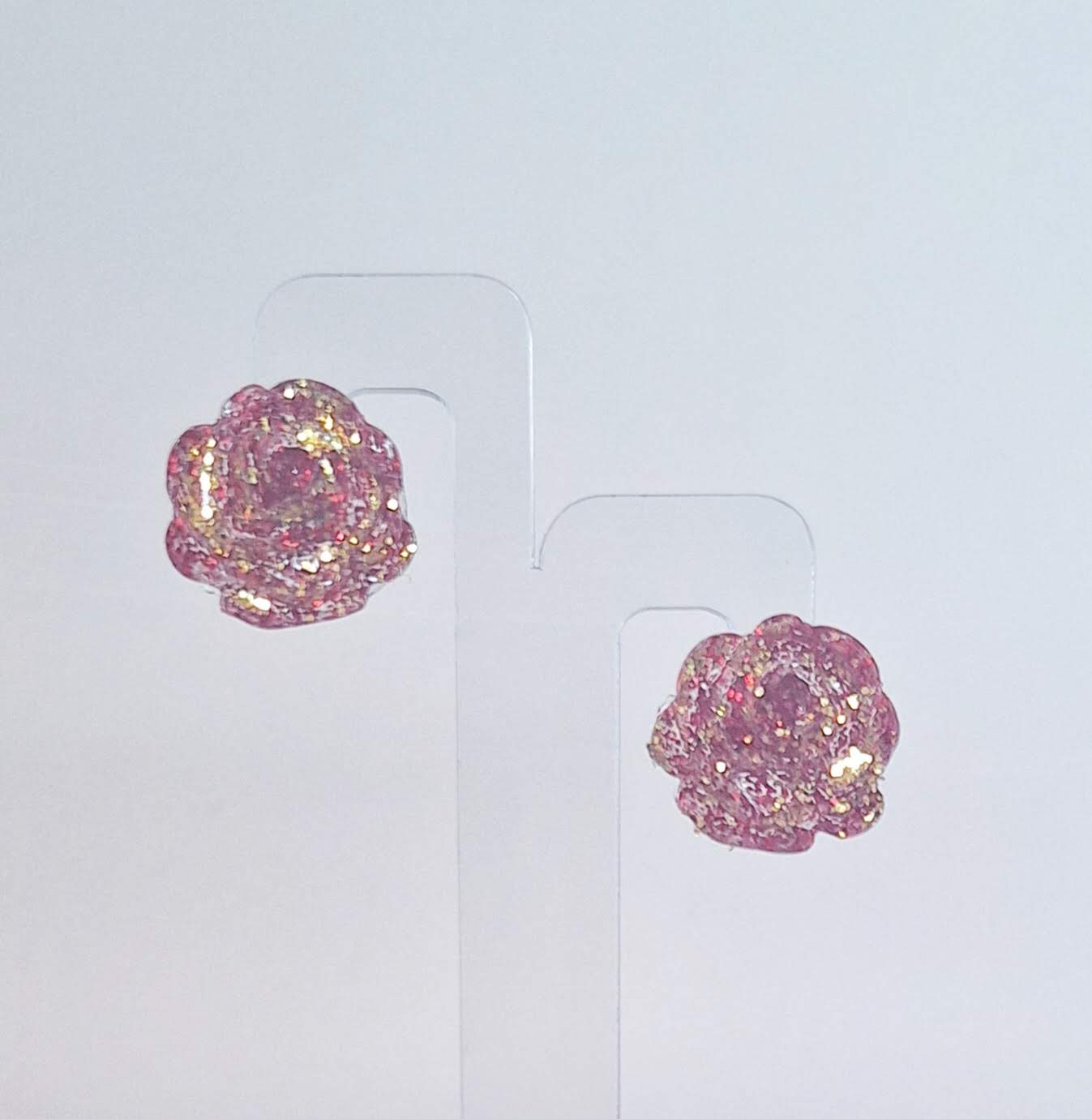 Rosalita Red Earrings and Necklace Set