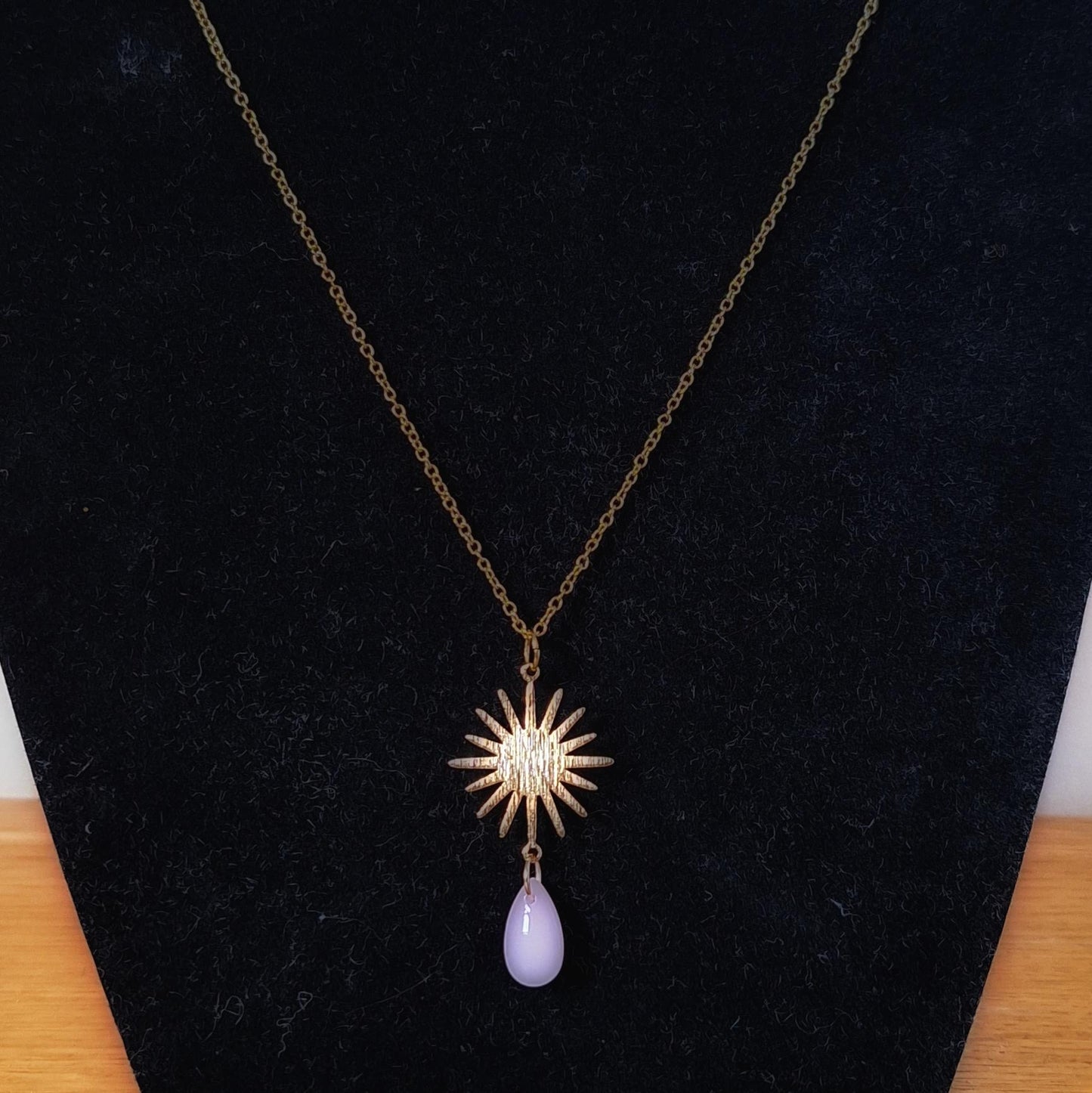 Sunburst Pendant Necklace