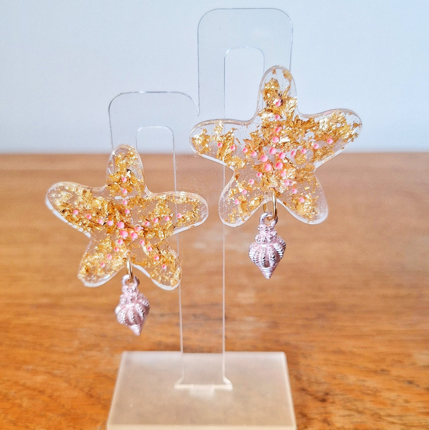 Starfish Statement Earrings