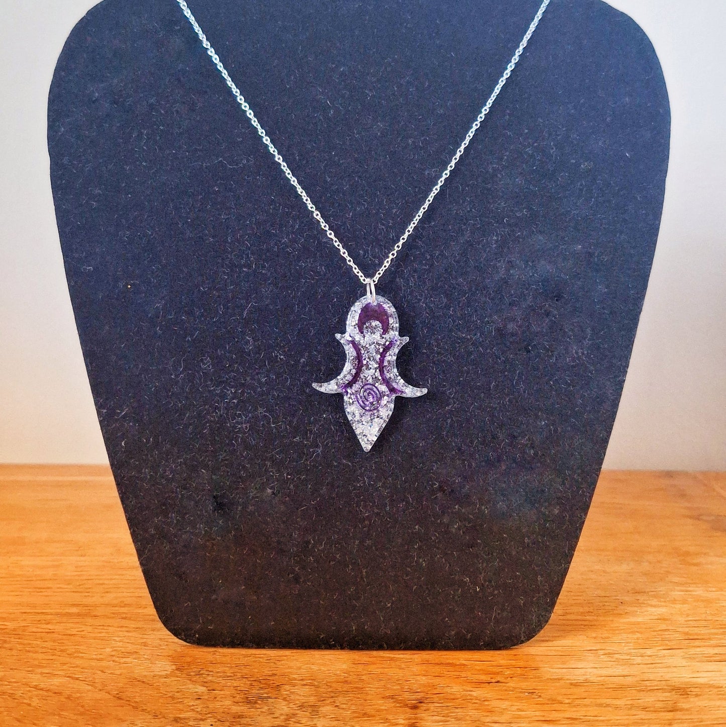 Silver Goddess Necklace