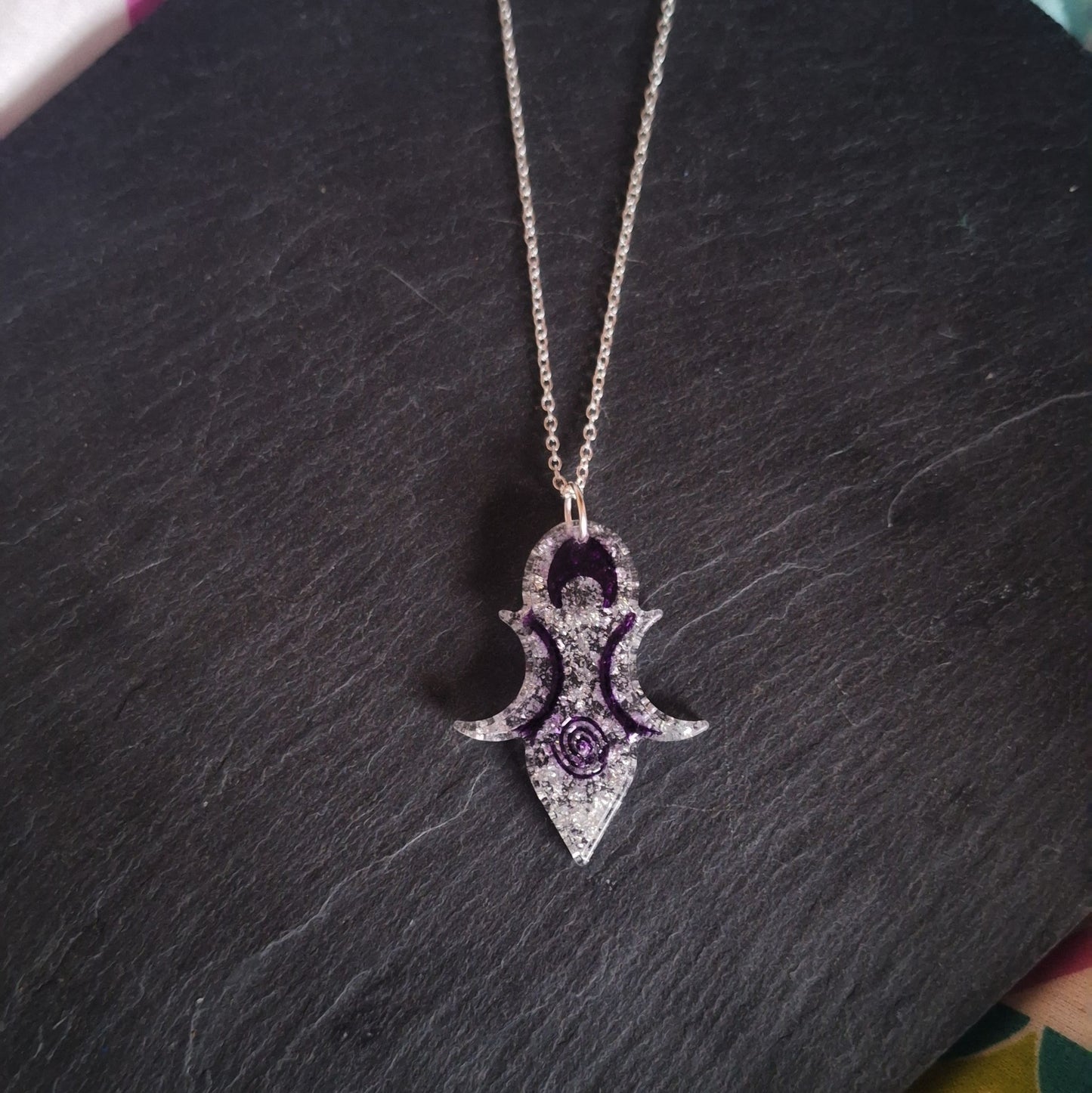 Silver Goddess Necklace