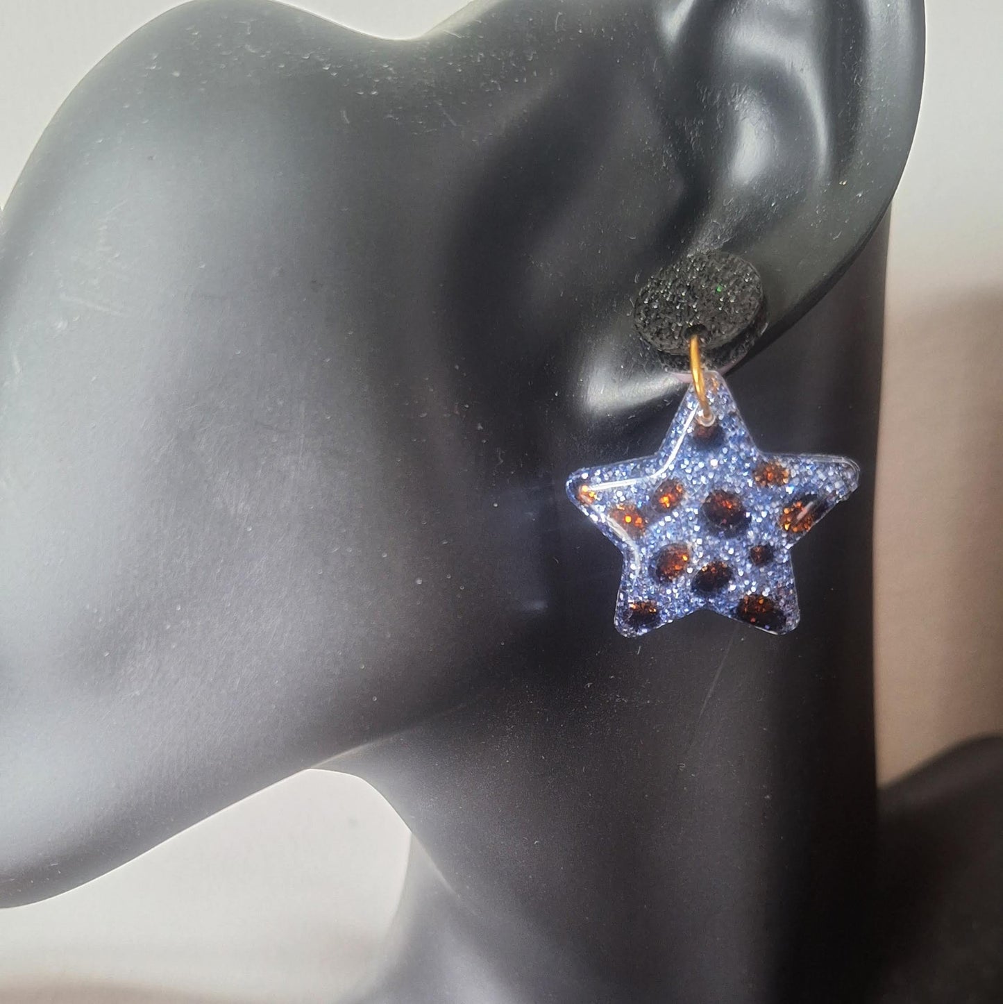 Amira Leopard Print Earrings