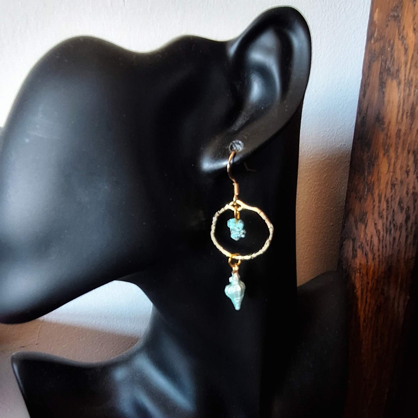 Mismatched Shell and Starfish Earrings