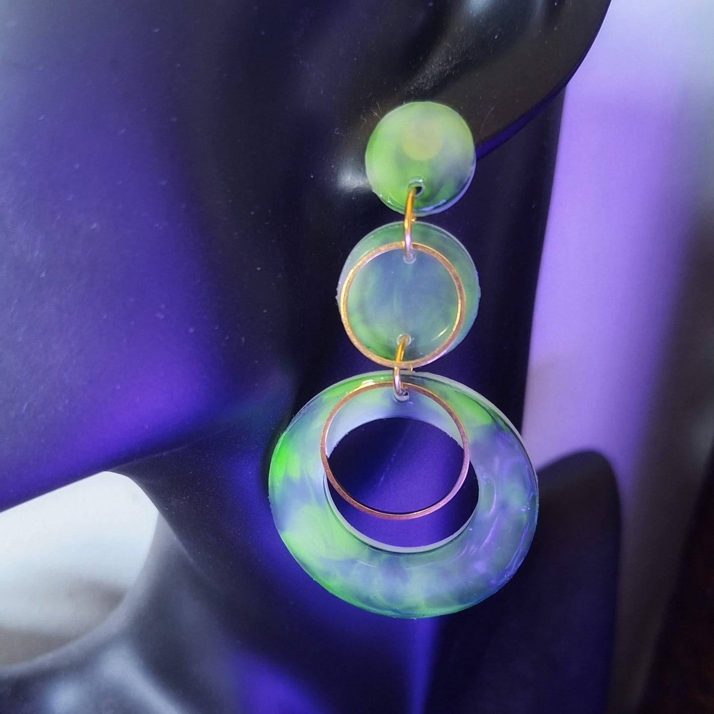 Siobhán Marbled Earrings