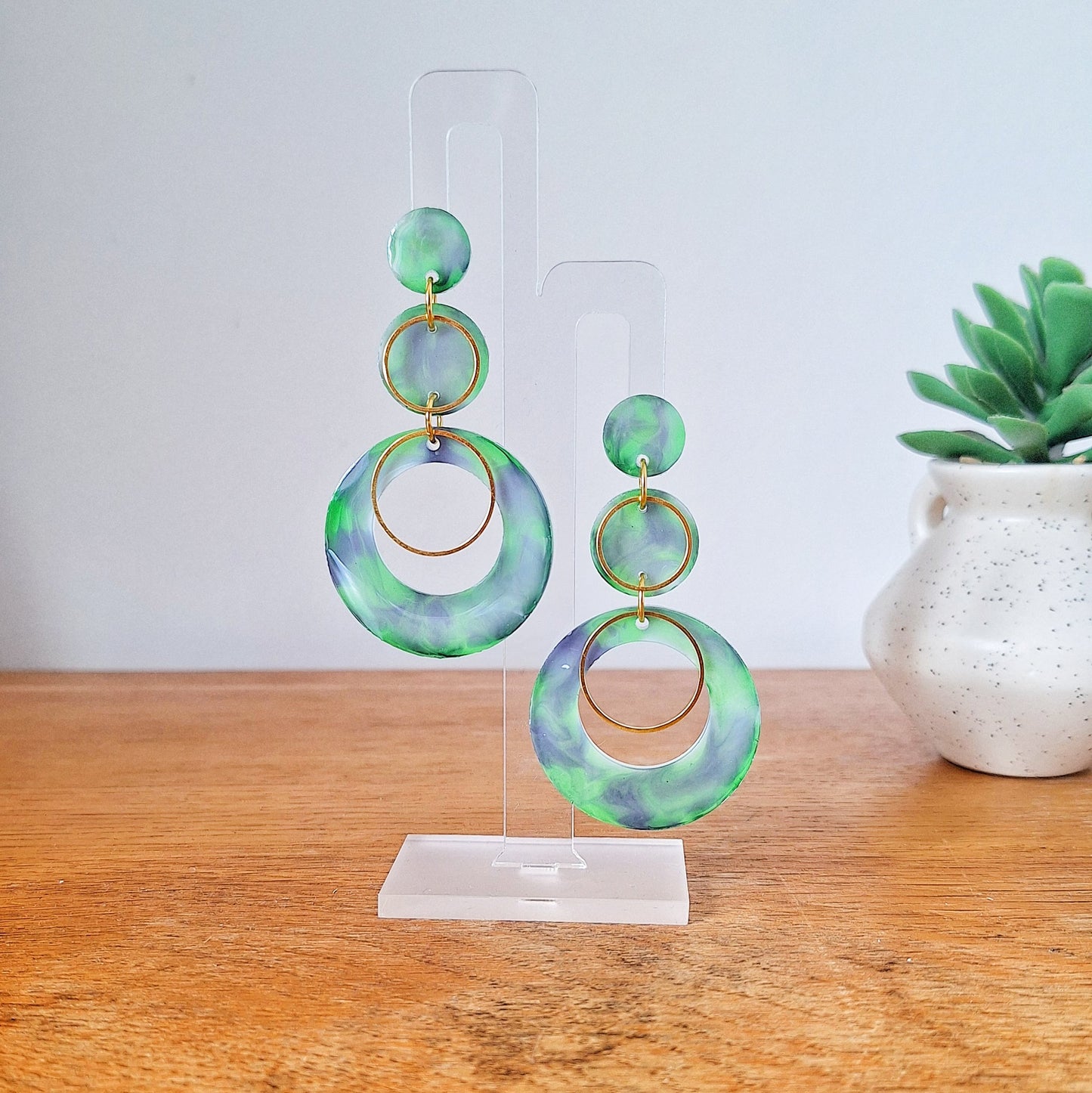 Siobhán Marbled Earrings
