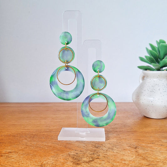 Siobhán Marbled Earrings