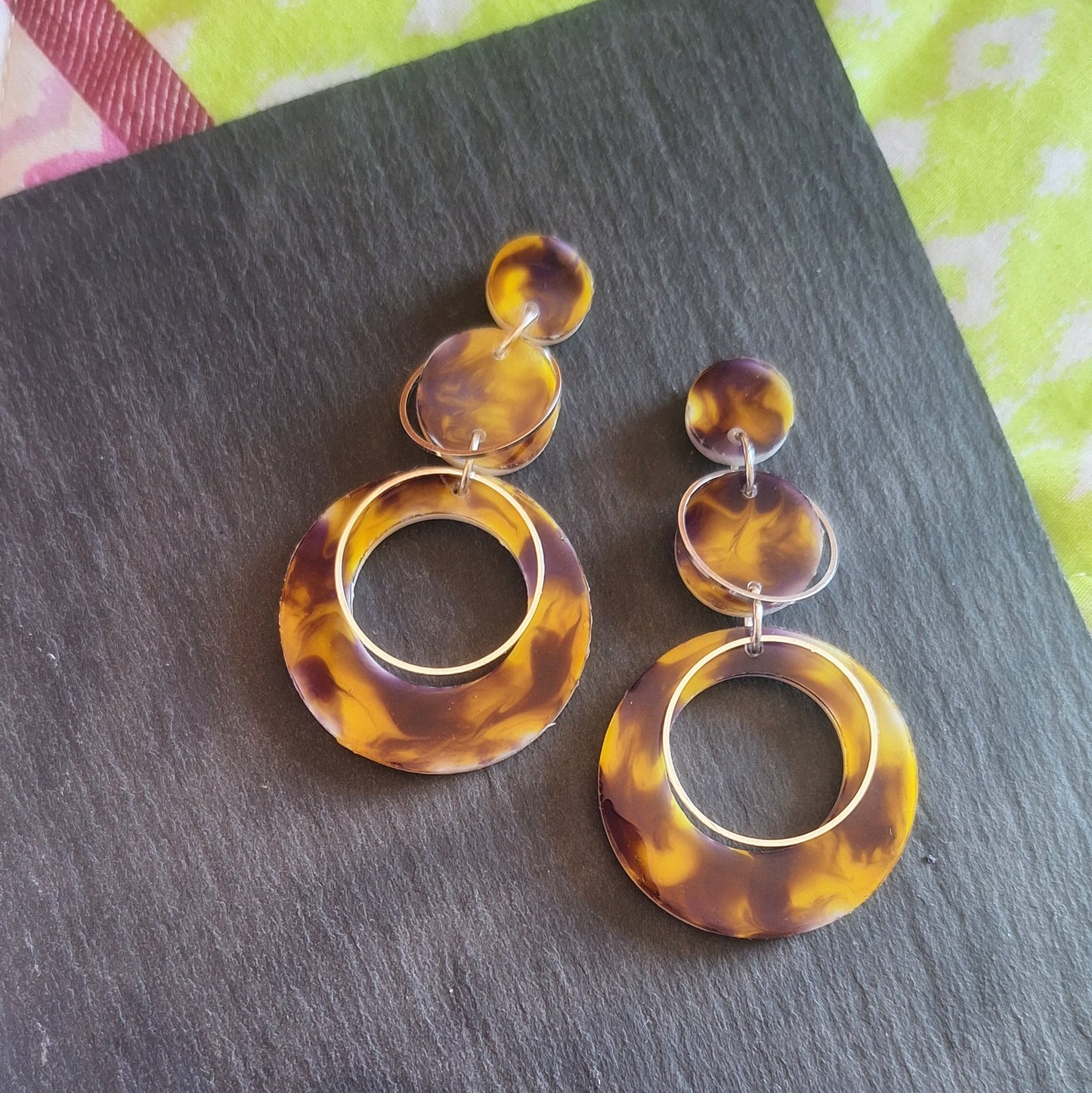 Siobhán Marbled Earrings