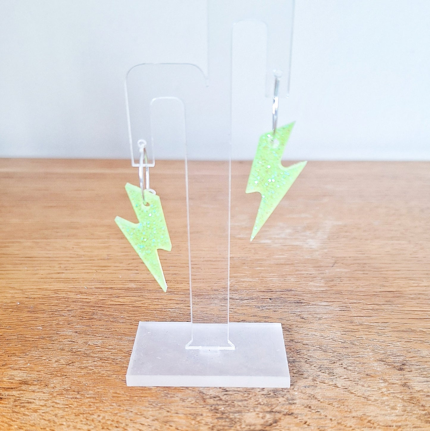 Fluorescent Bowie Lightning Bolts