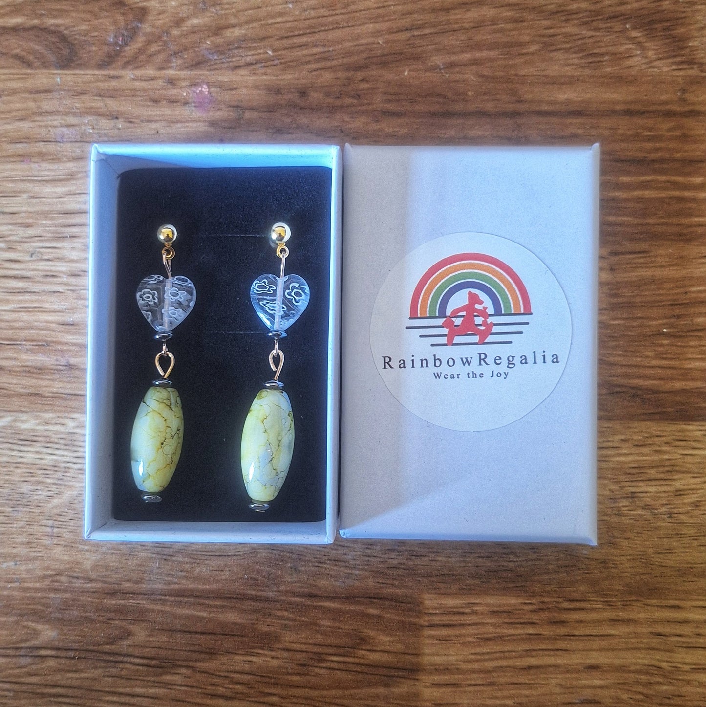 Heart of Glass Earrings