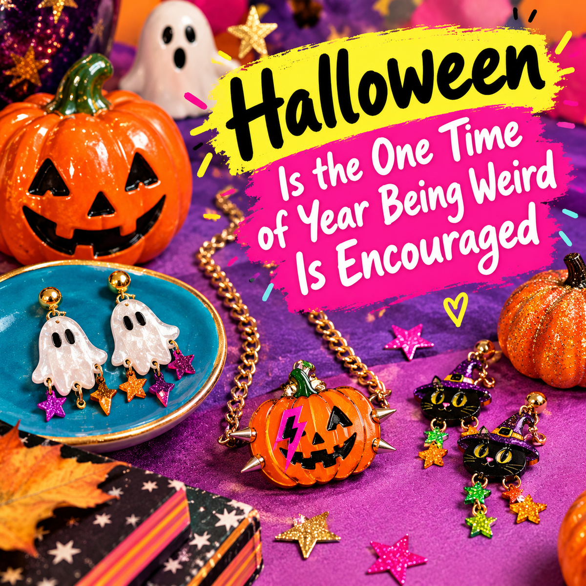 Halloween Is the One Time of Year Being Weird Is Encouraged
