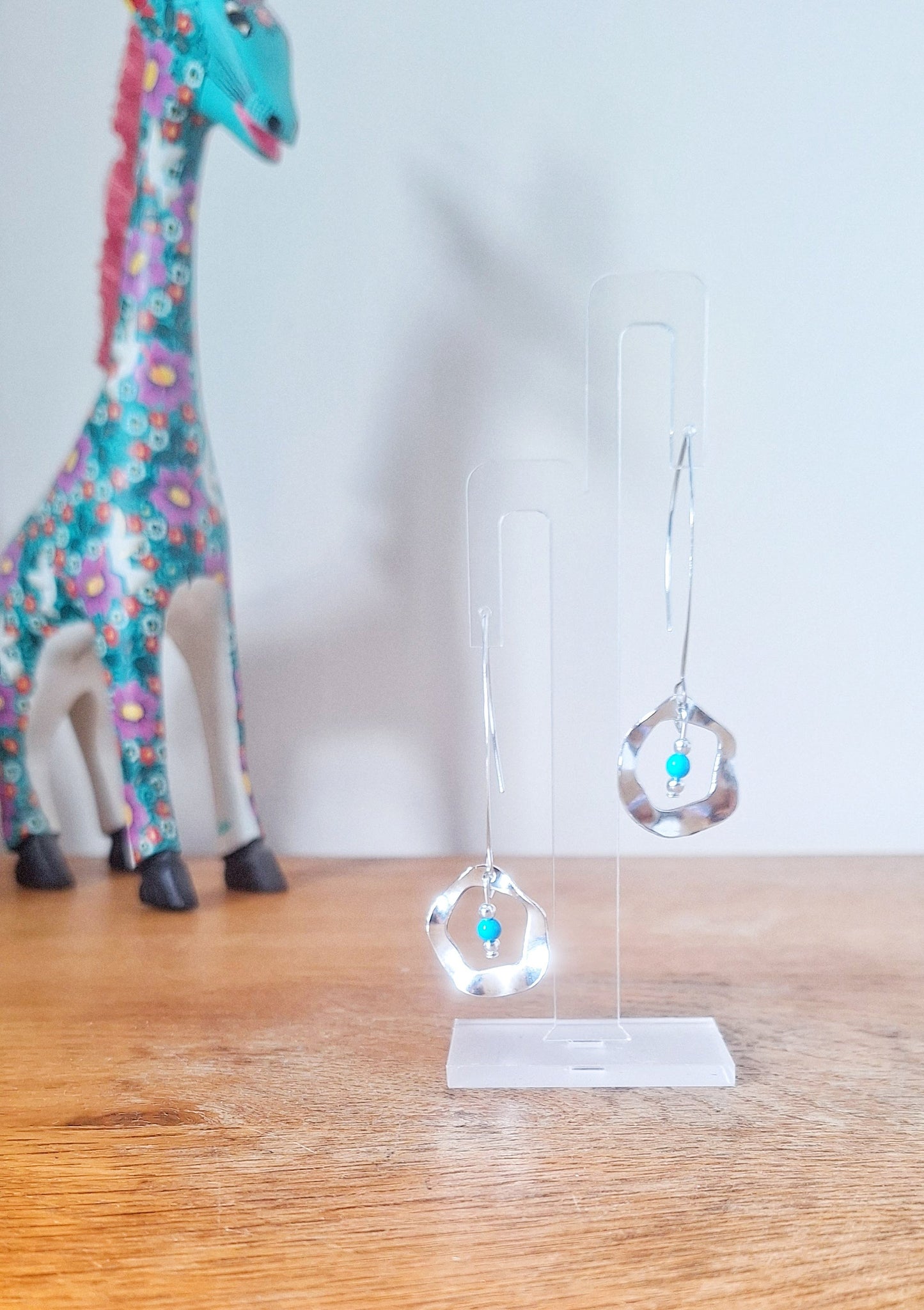 Corinne Turquoise Earrings