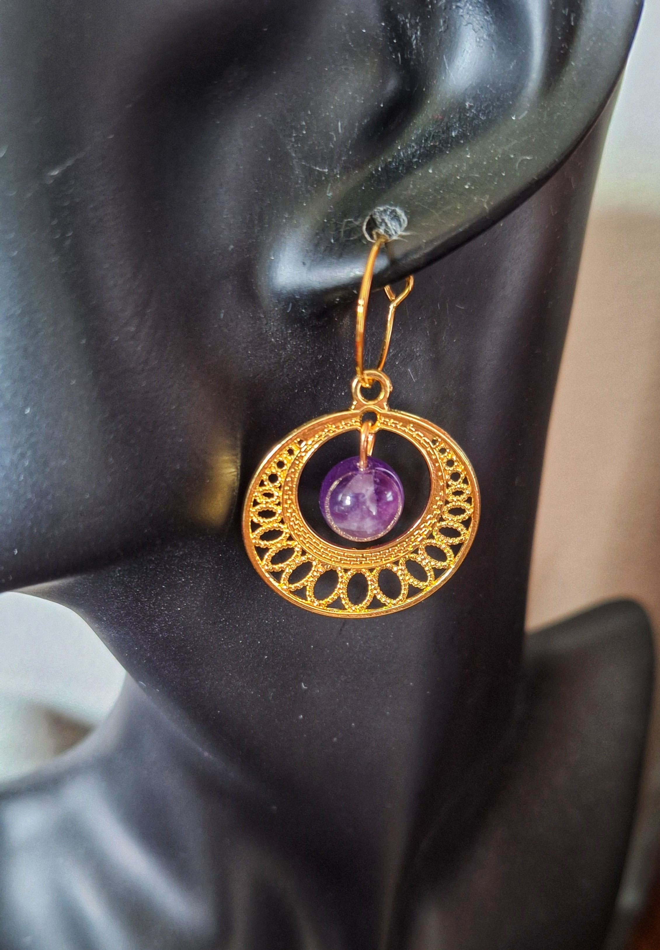Faith Chandelier Hoop Earrings
