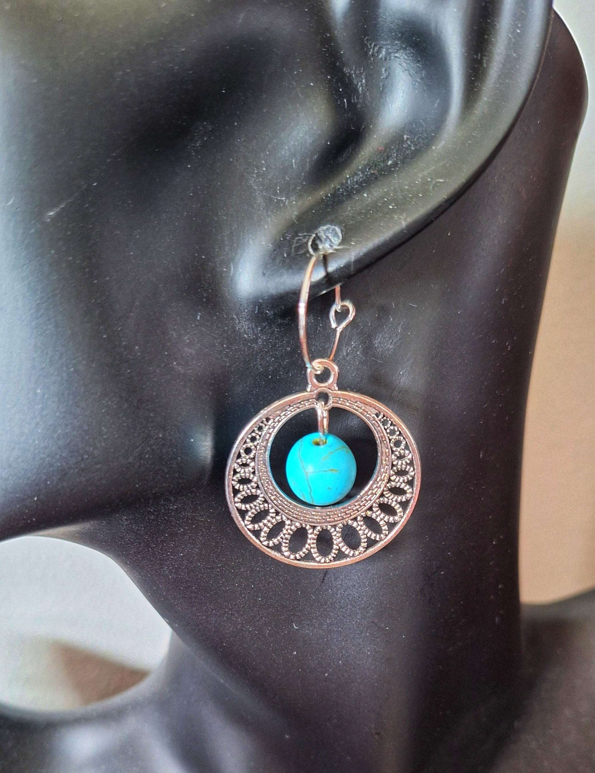 Faith Chandelier Hoop Earrings