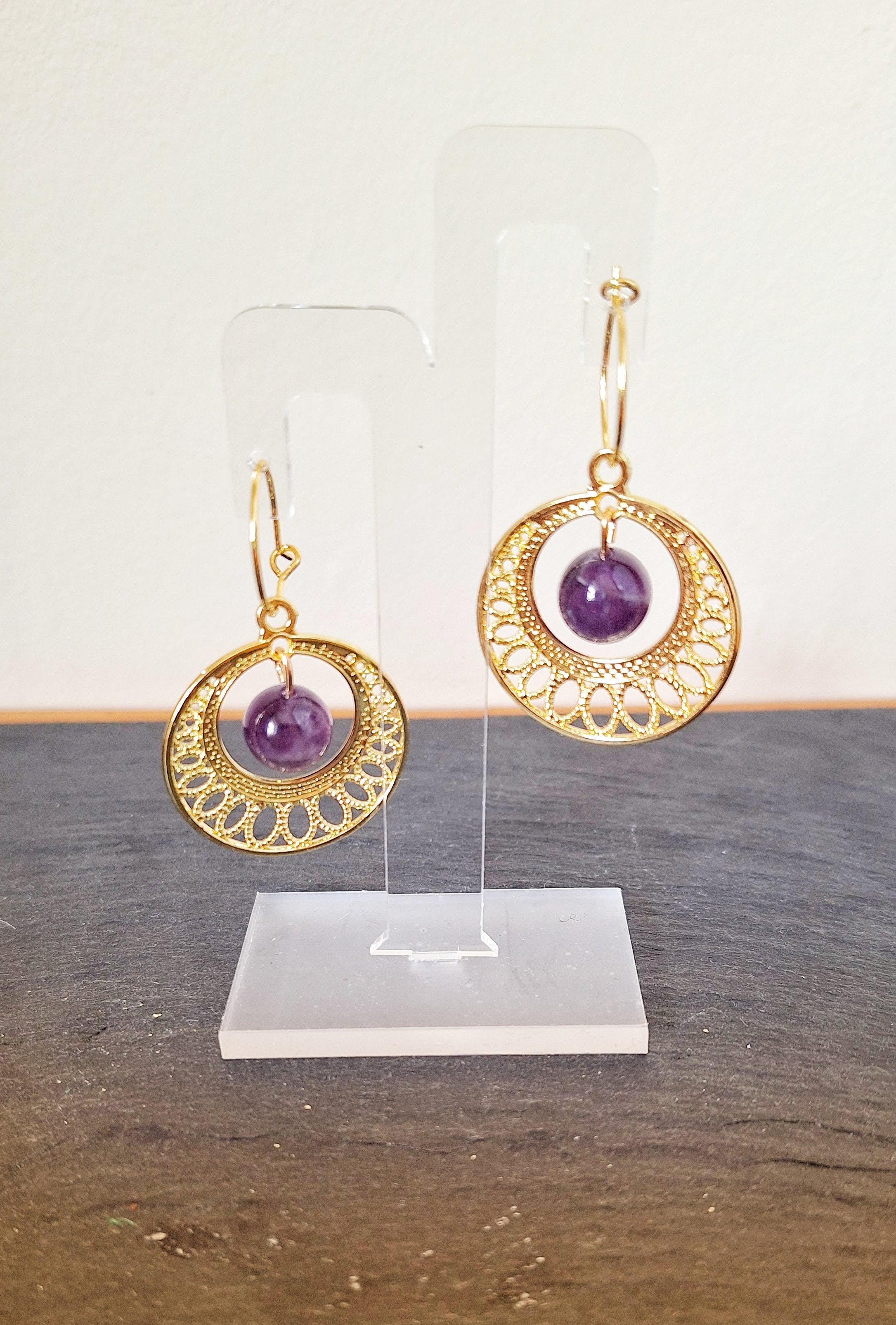 Faith Chandelier Hoop Earrings