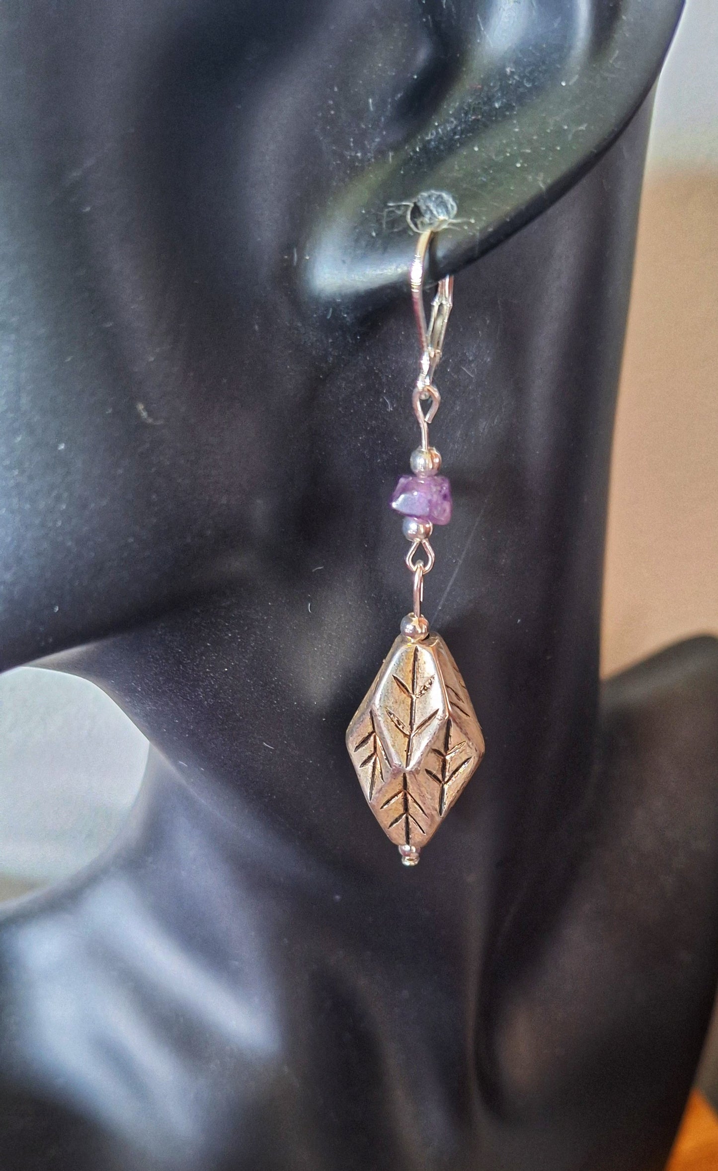 Phoebe Amethyst Earrings