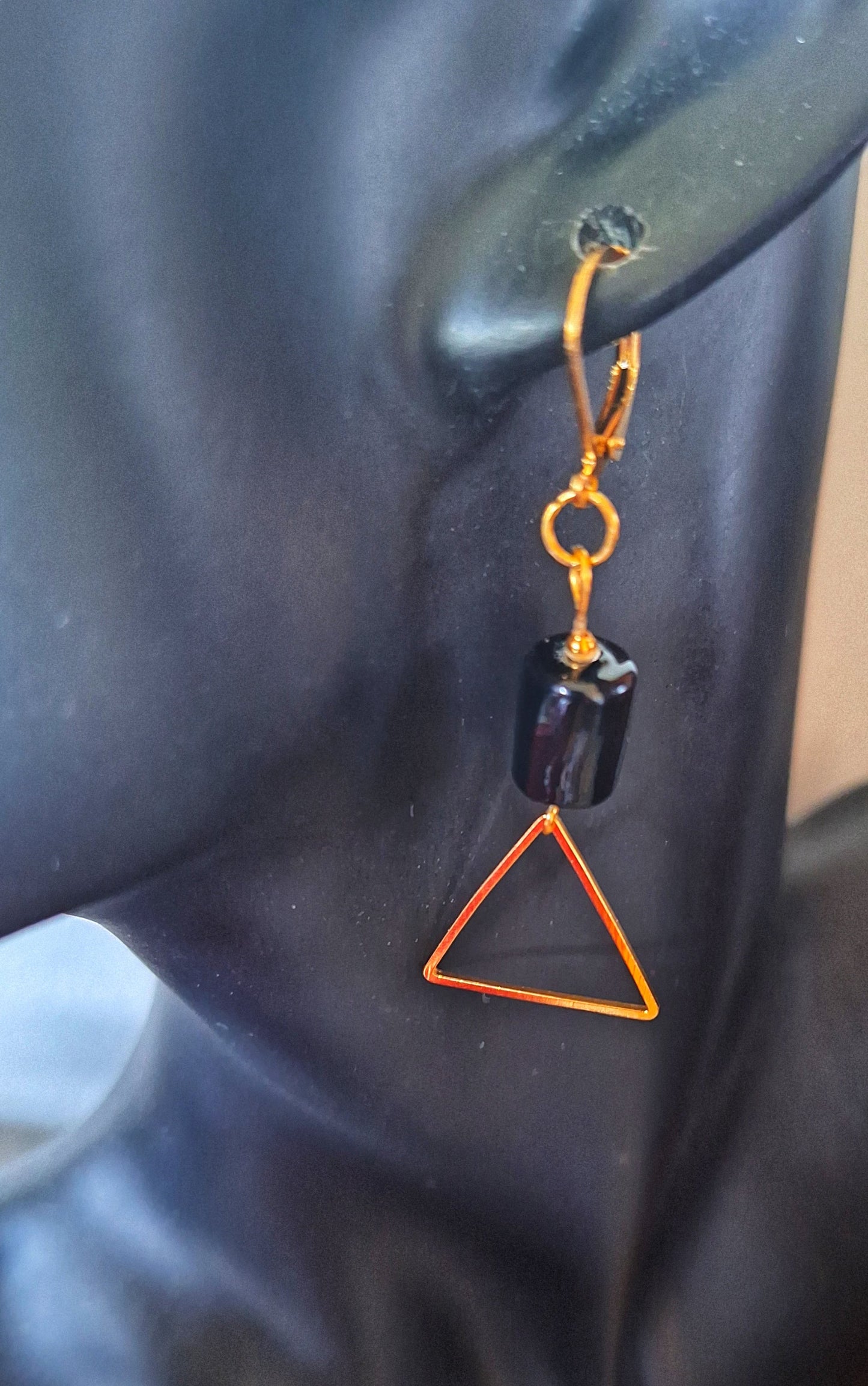 Jetta Triangle Earrings