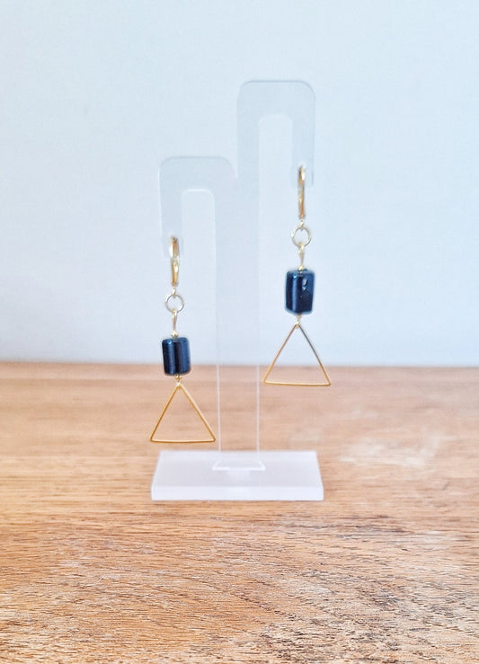 Jetta Triangle Earrings