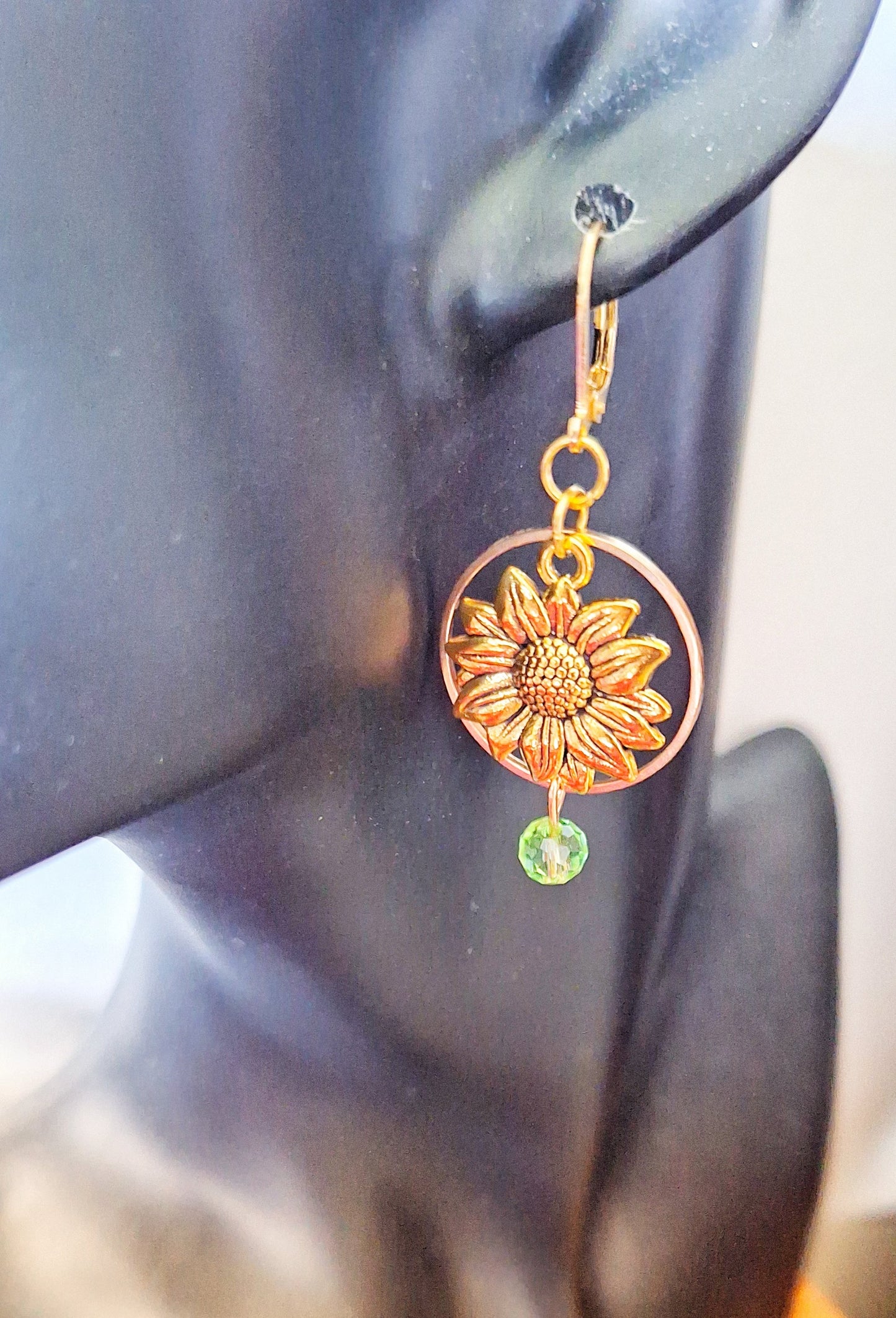 Summer Sunflower Earrings