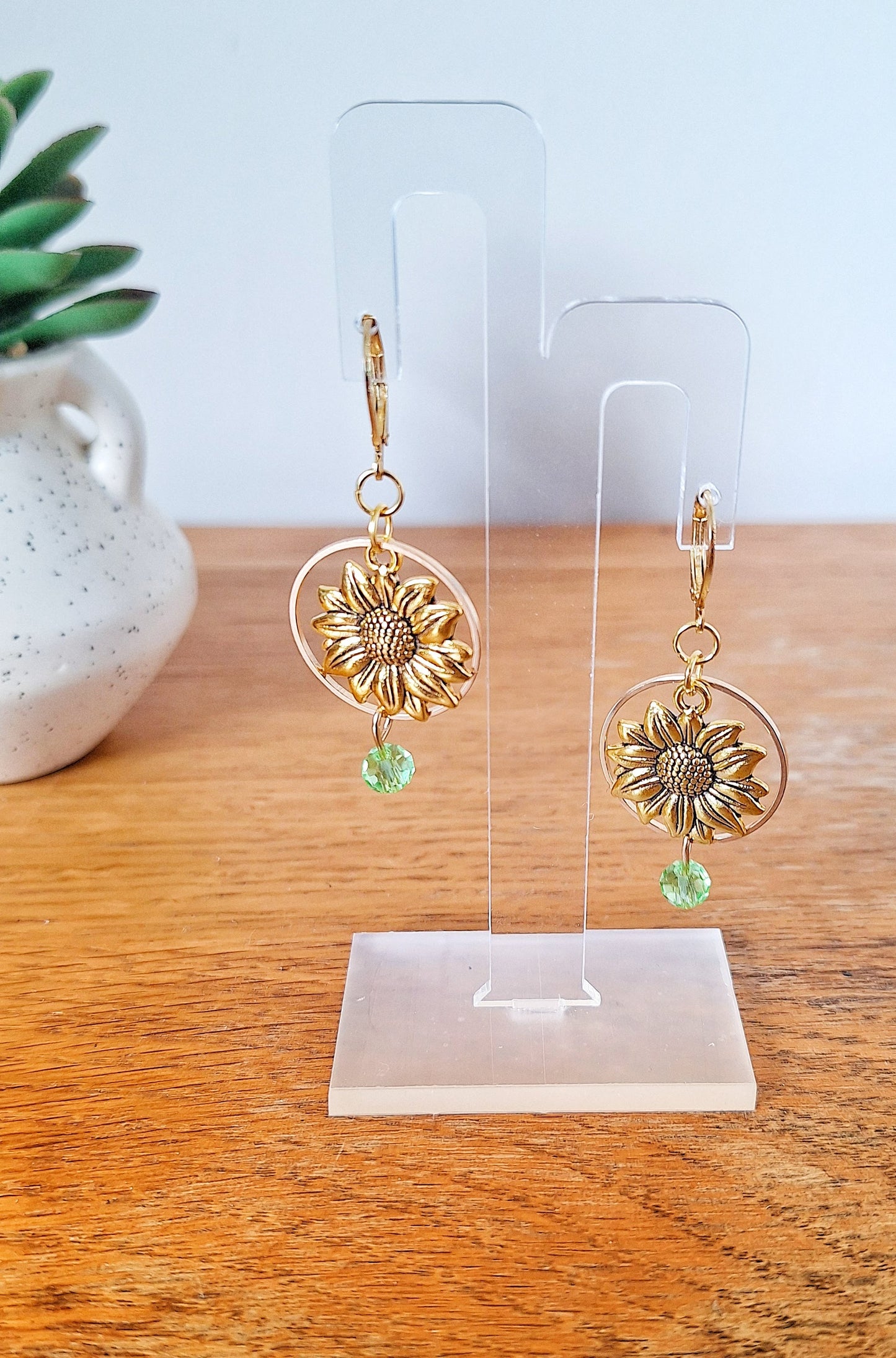 Summer Sunflower Earrings