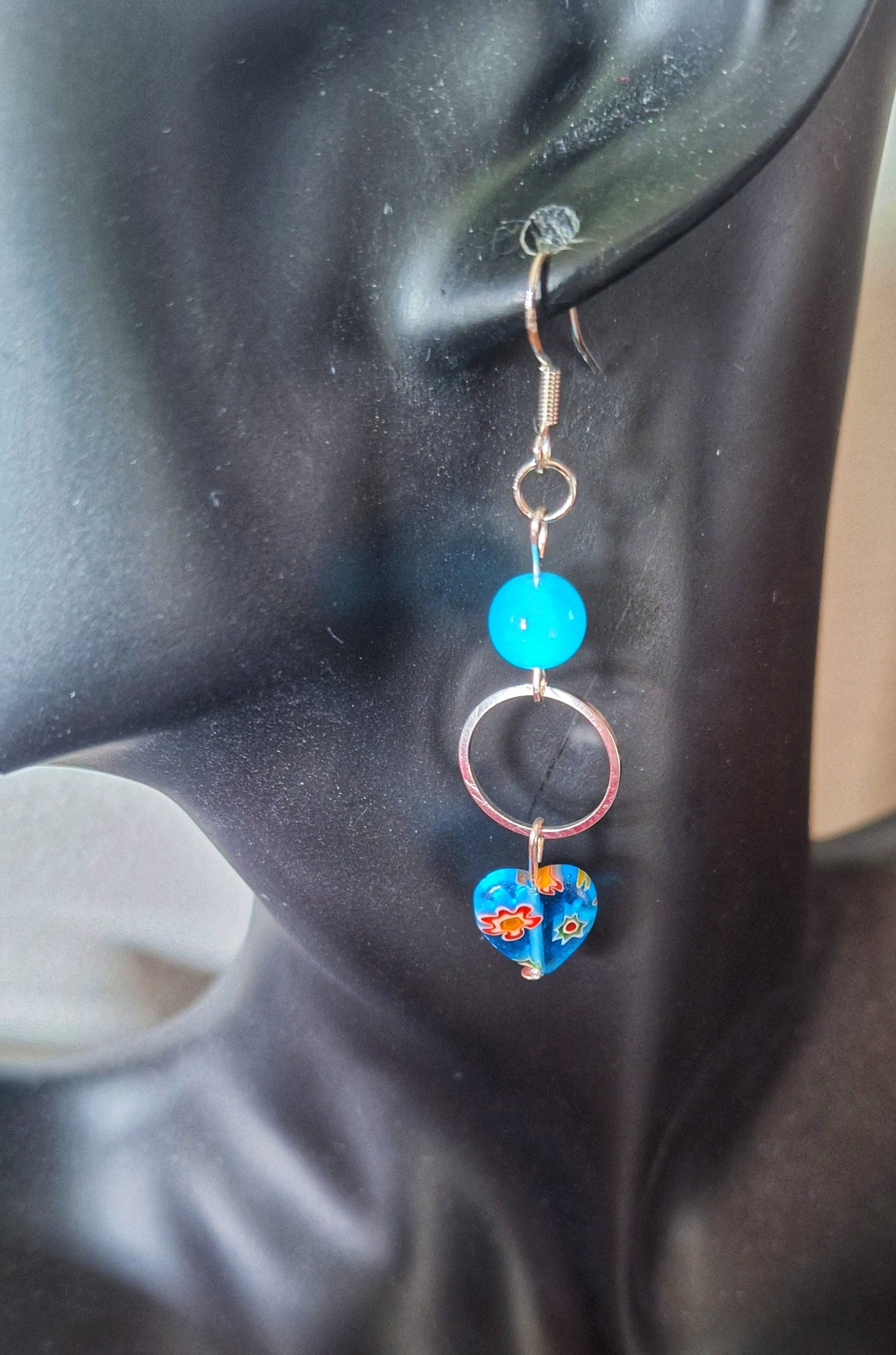 Azzurra Heart Earrings