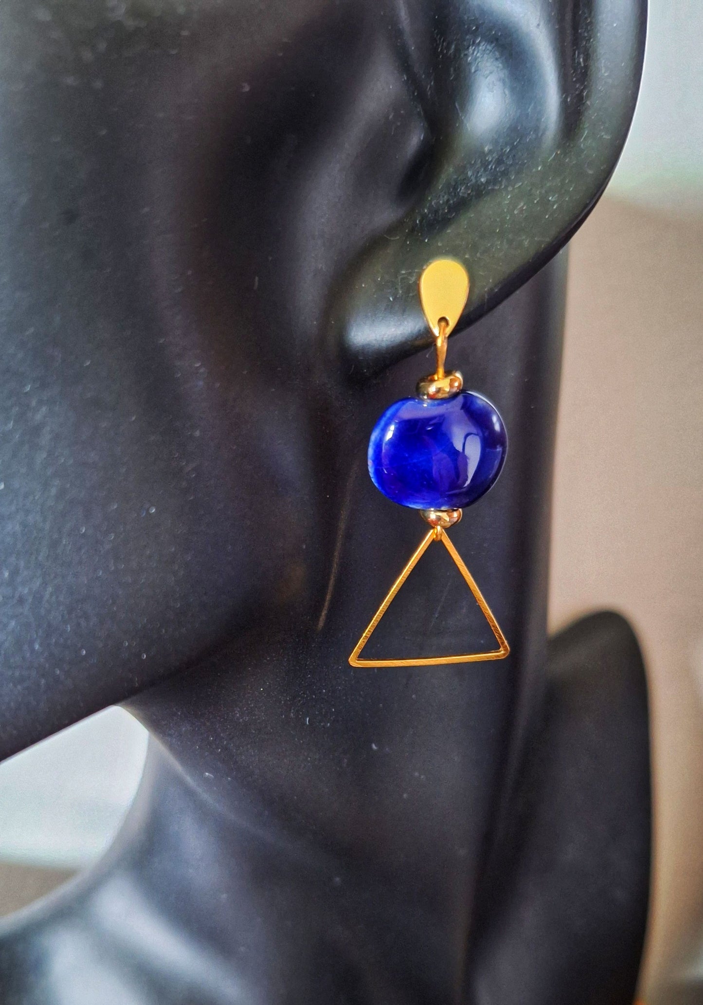 Antoinette Triangle Earrings