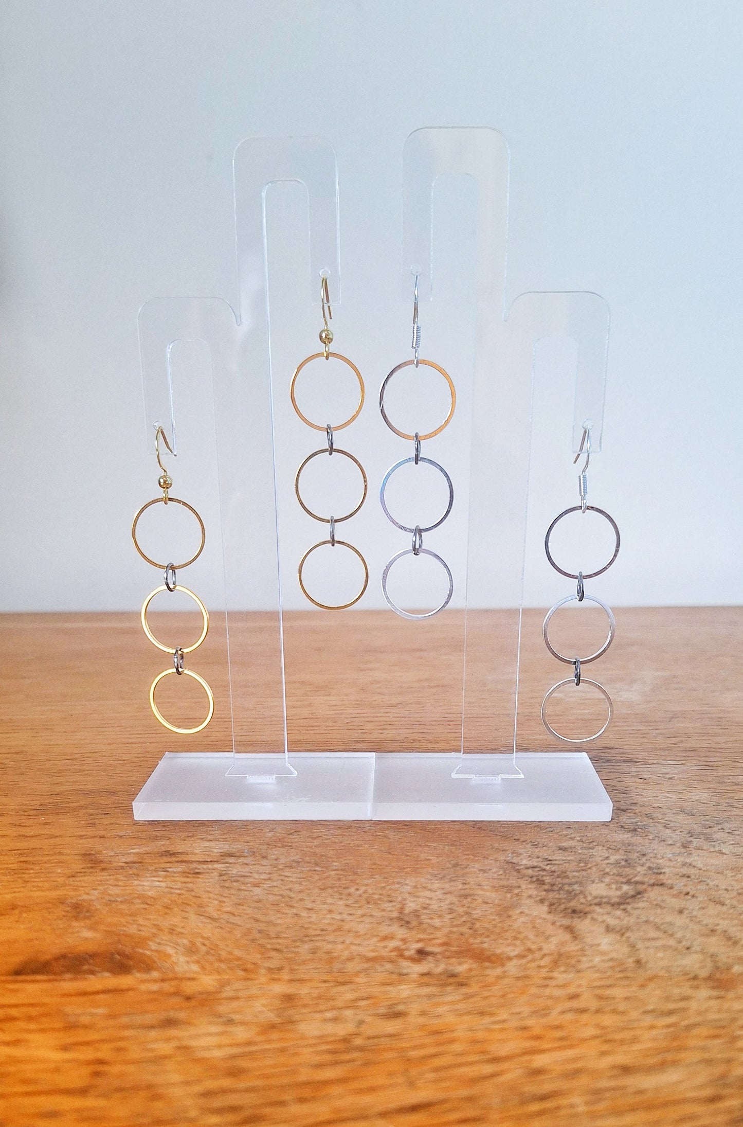 Caroline Circle Earrings