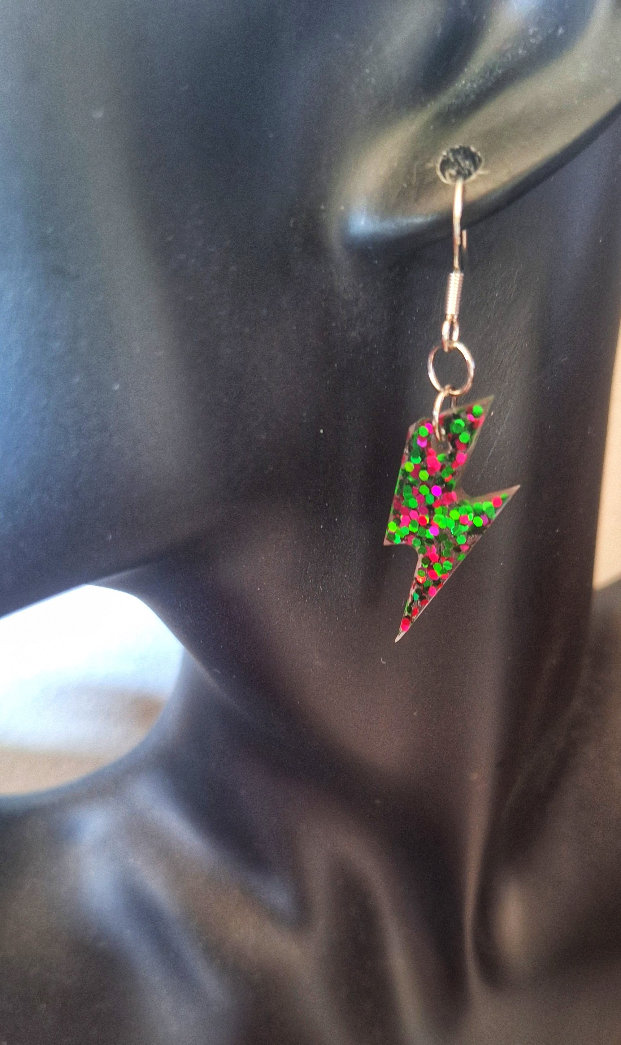 Bowie Lightning Bolt Earrings