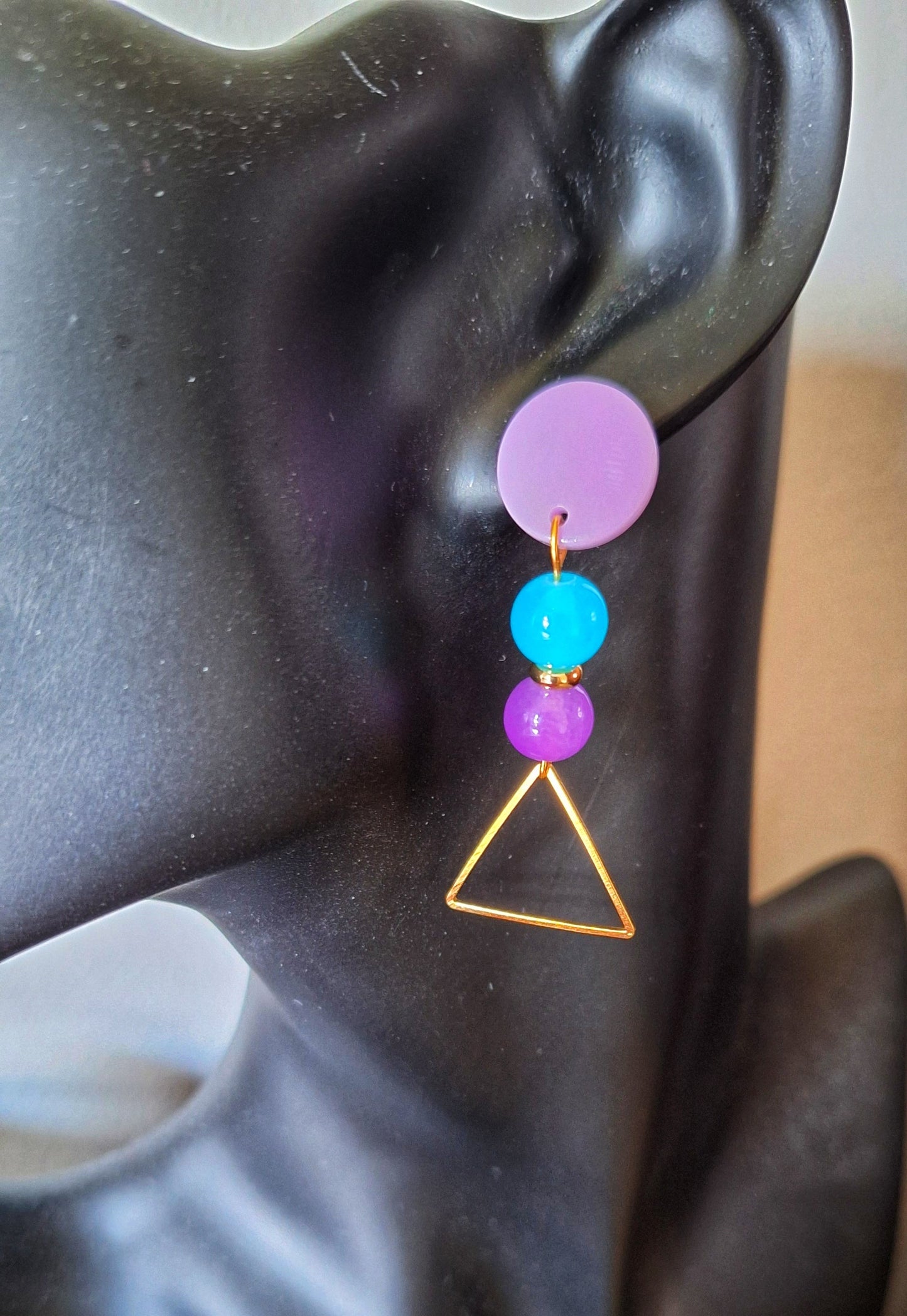 Teagan Triangle Earrings