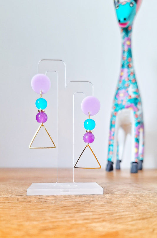 Teagan Triangle Earrings