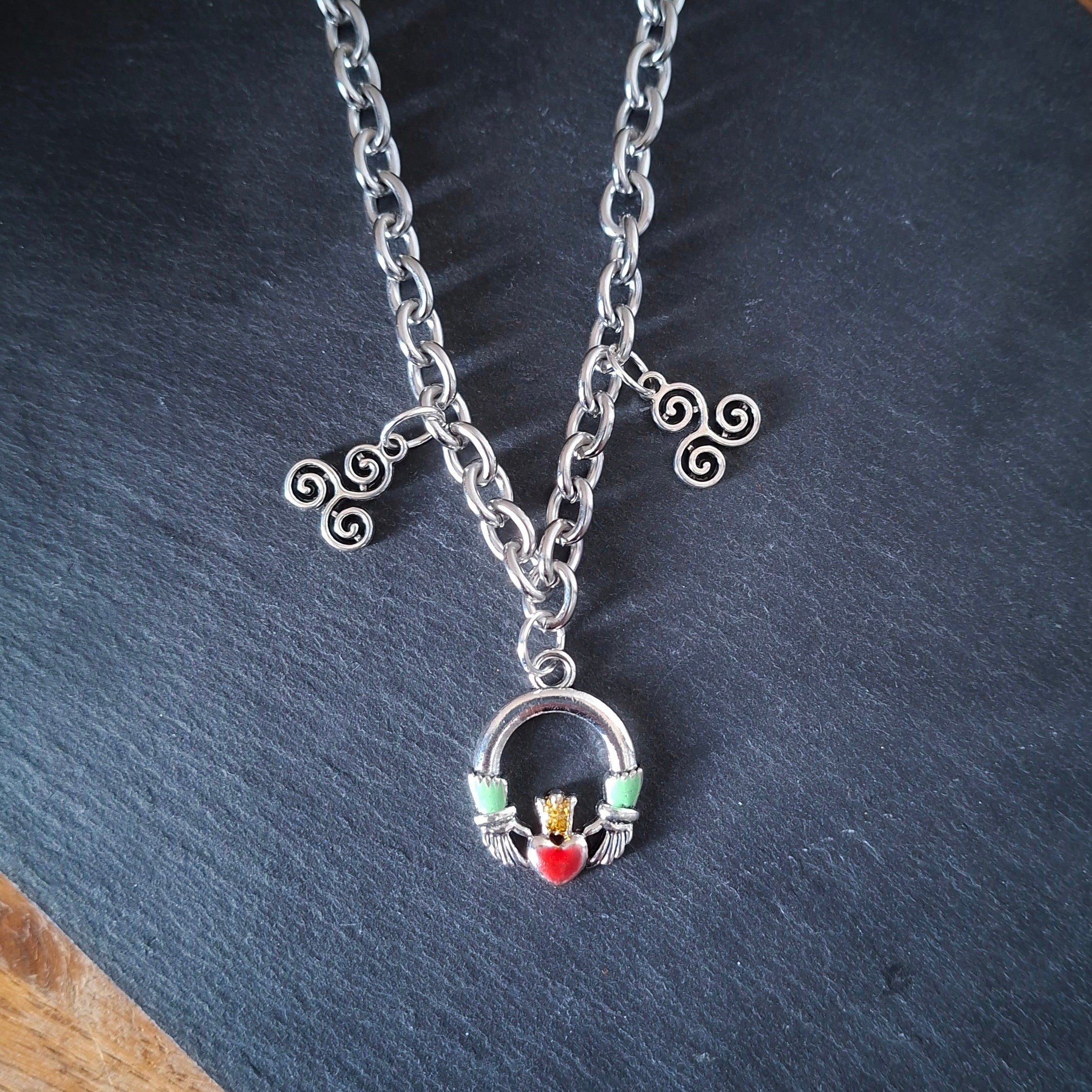 Claddagh Swagger Necklace
