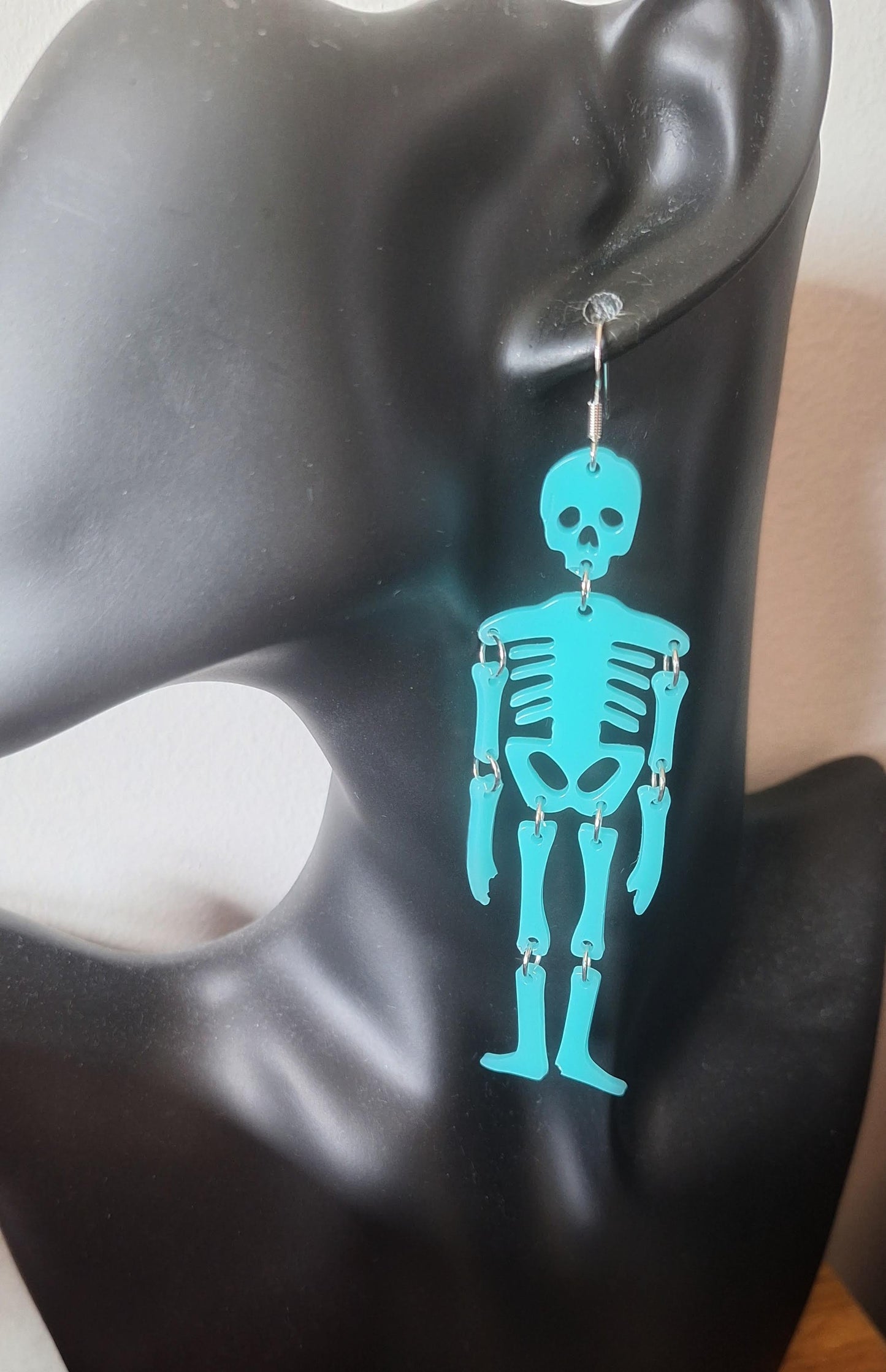 Articulated Skeleton Earrings