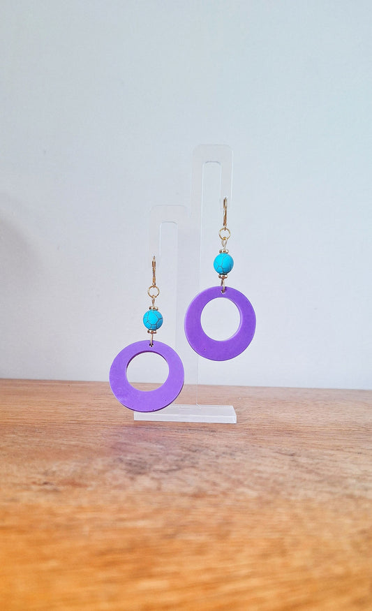 Rachel Turquoise Earrings