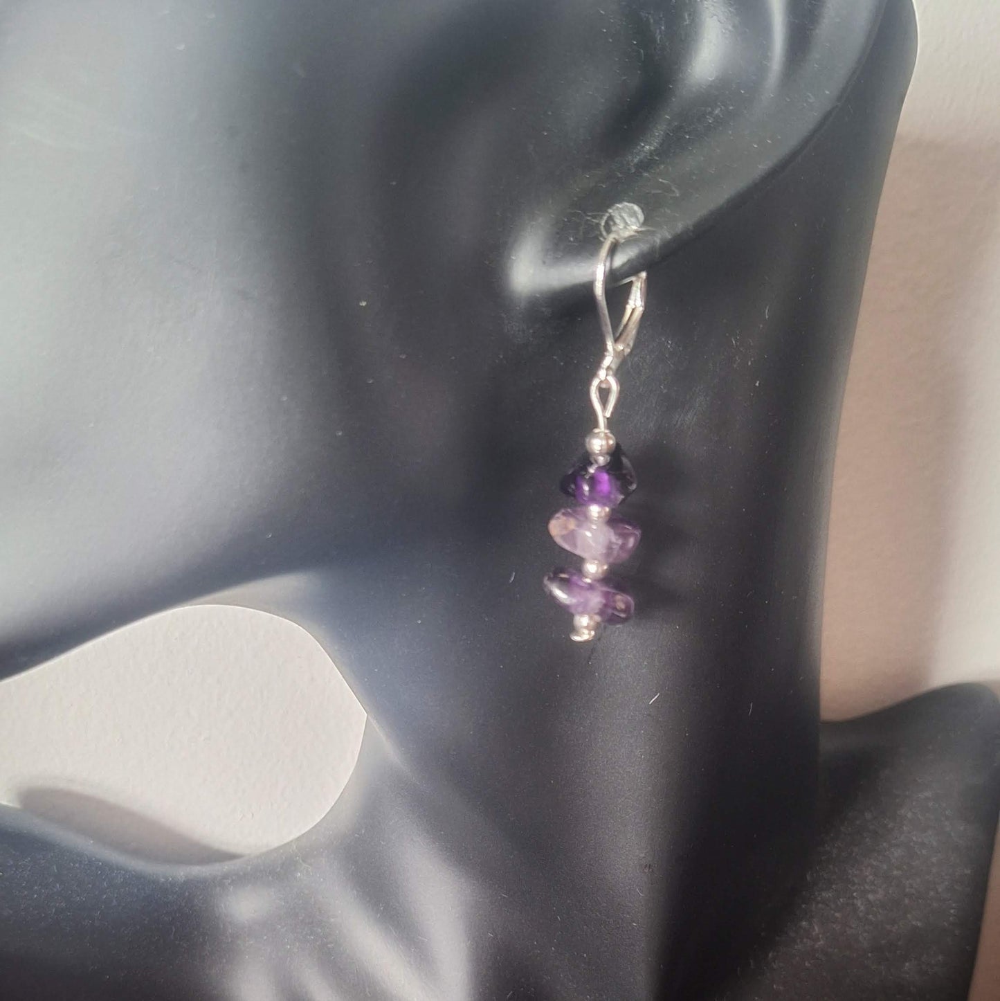 Alanna Amethyst Earrings