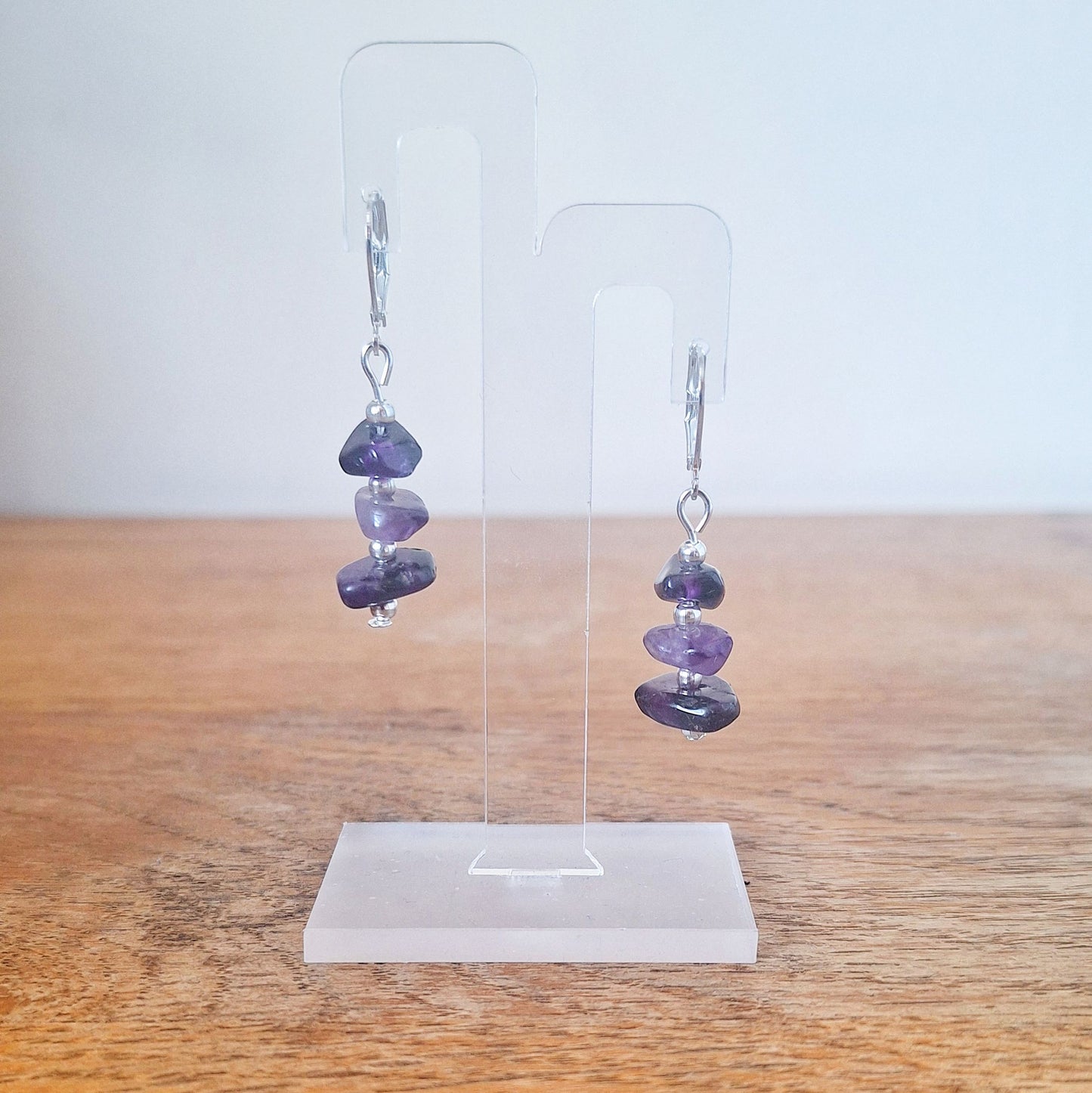 Alanna Amethyst Earrings