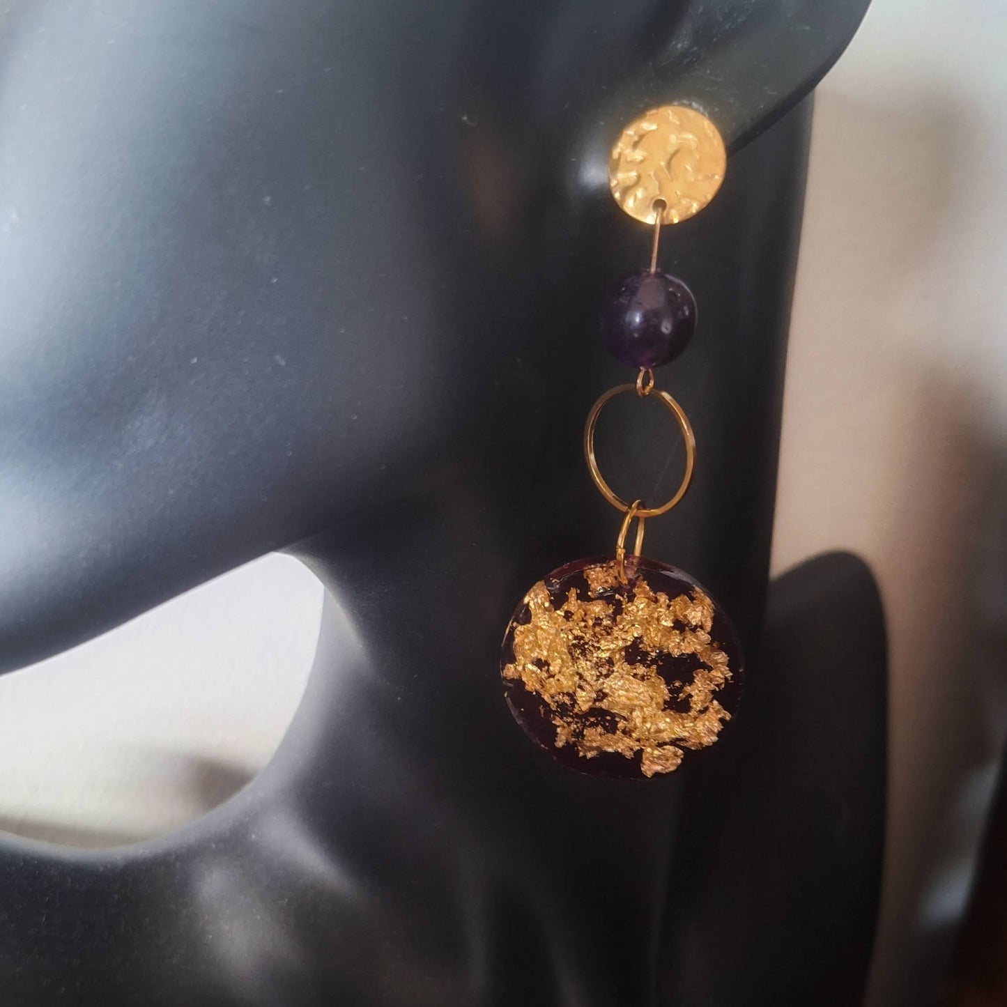 Octavia Amethyst Earrings