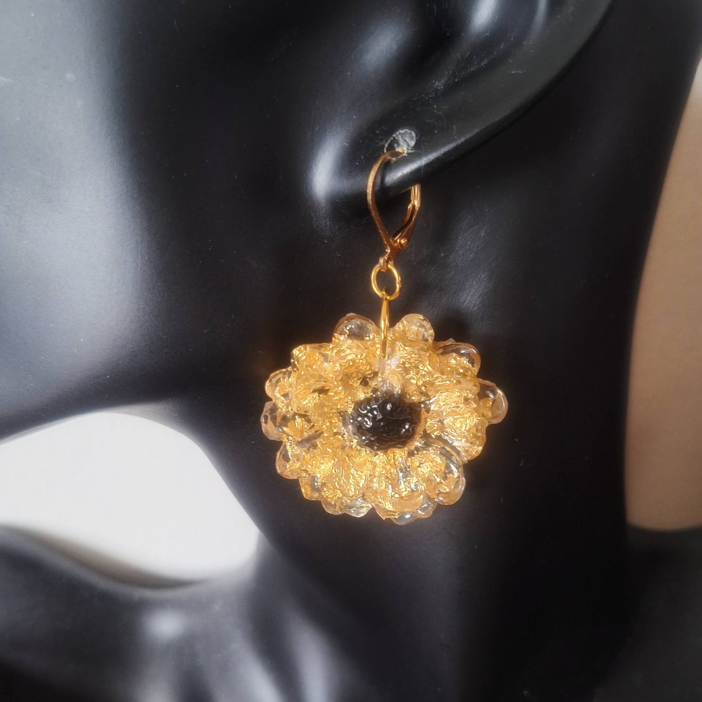 Sadie Sunflower Earrings