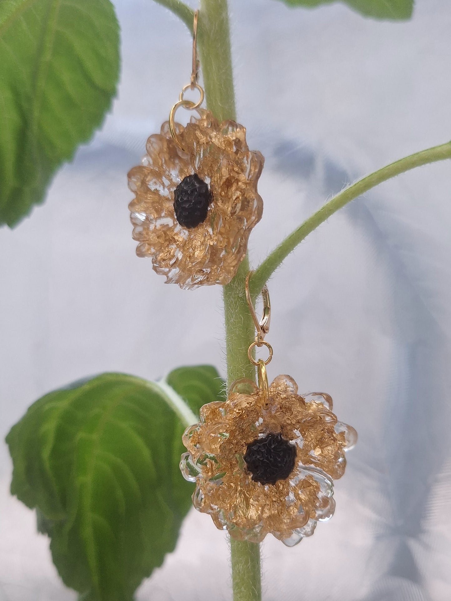 Sadie Sunflower Earrings