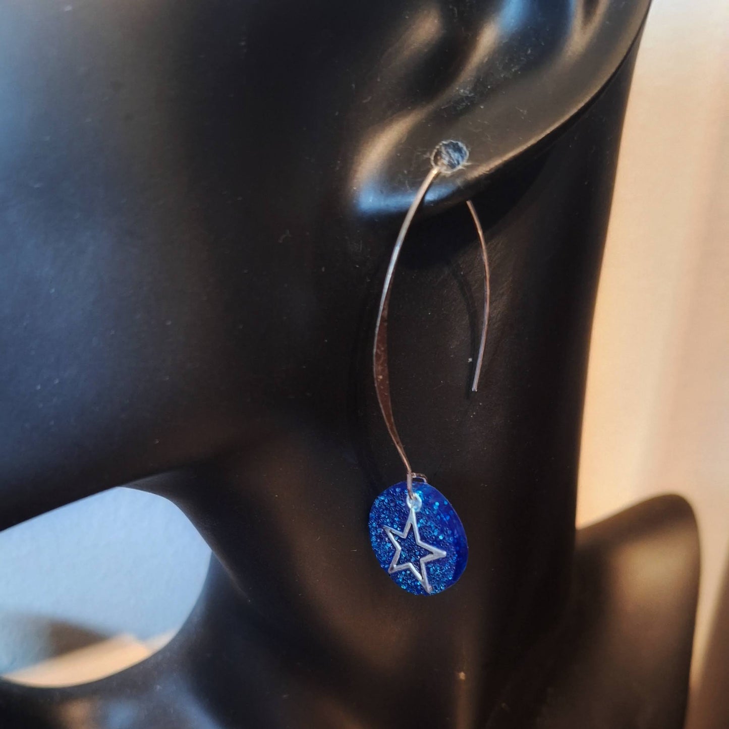 Andromeda Blue Star Earrings