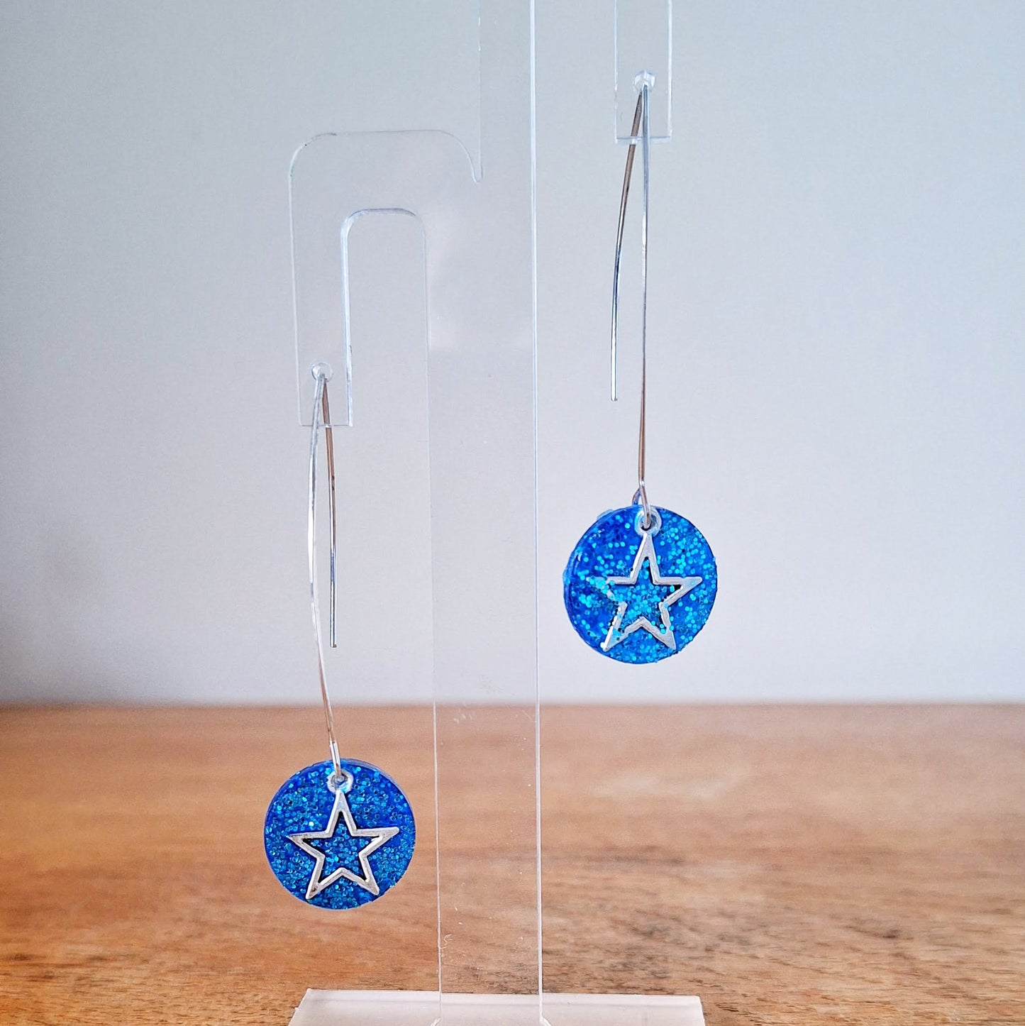 Andromeda Blue Star Earrings