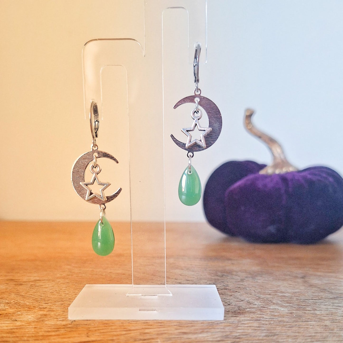 Agatha Moon and Star Earrings