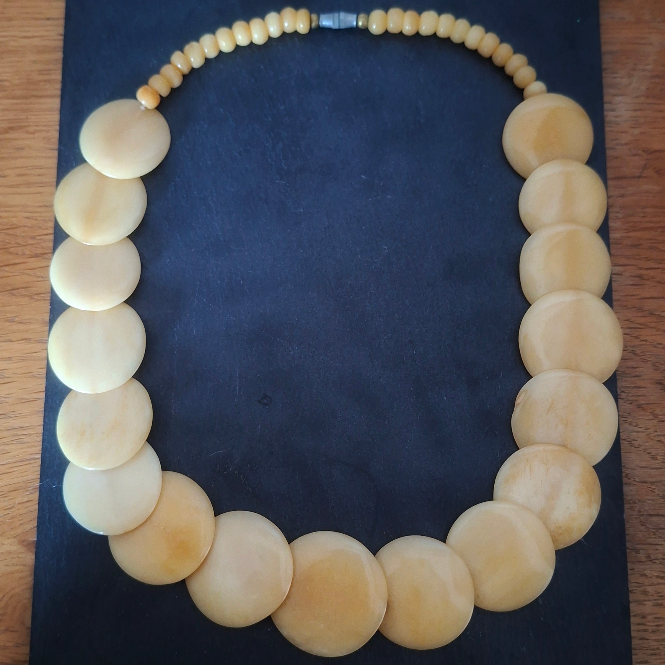 Honey Moon Disc Necklace