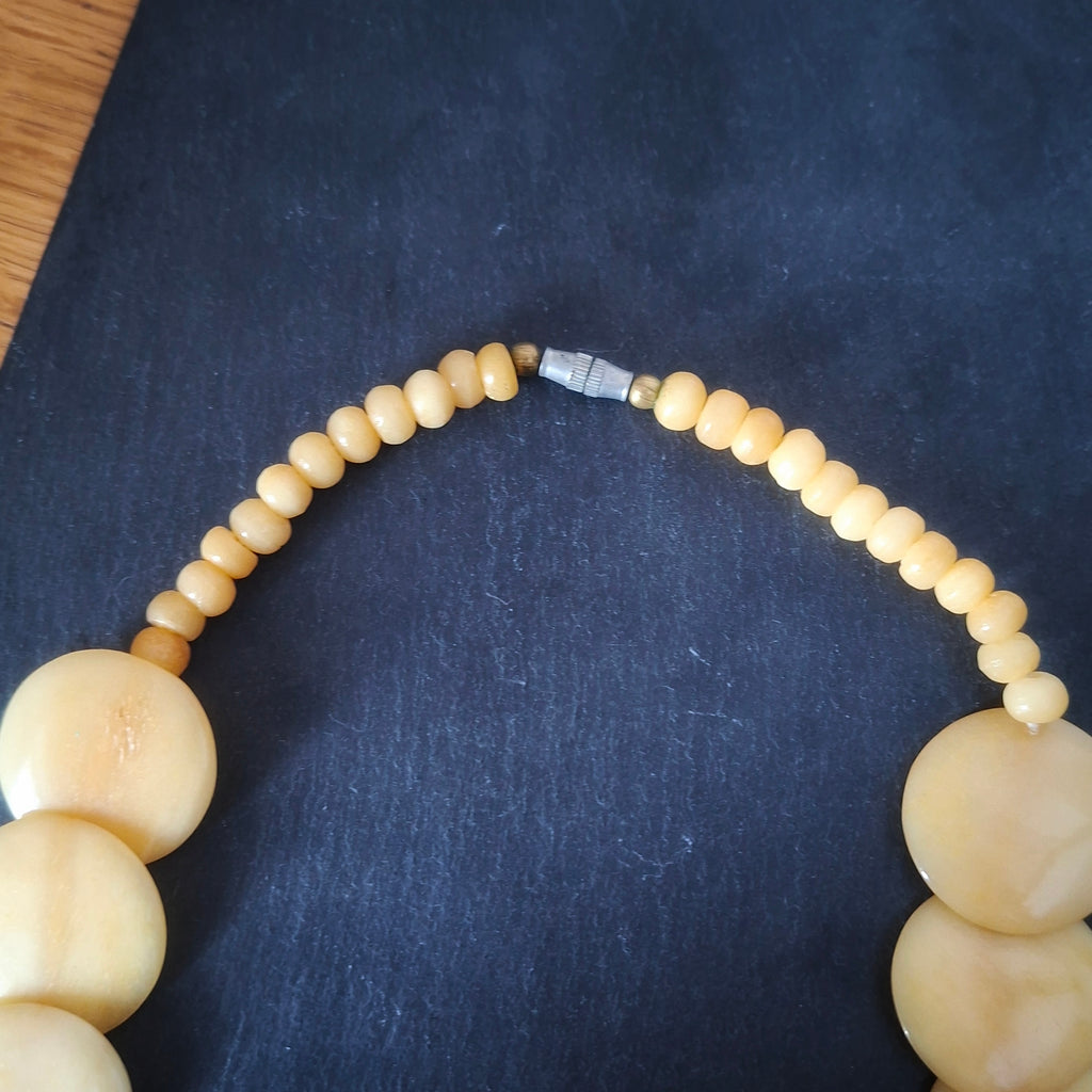 Honey Moon Disc Necklace