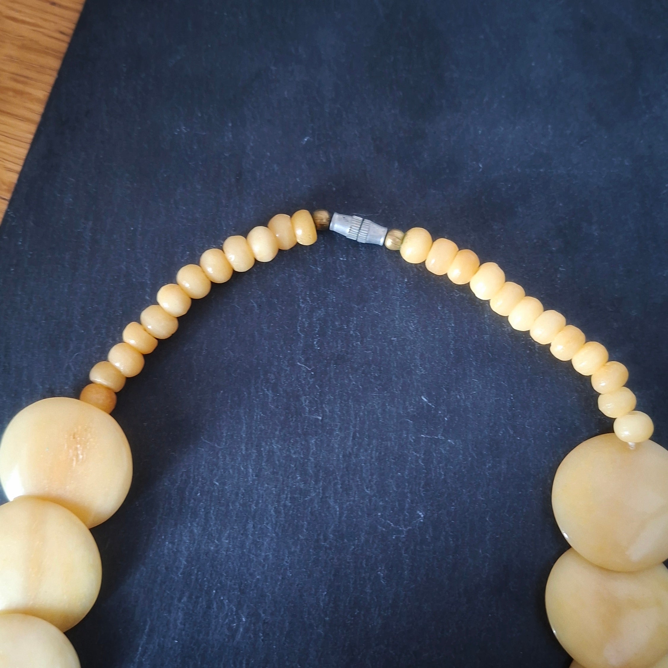 Honey Moon Disc Necklace
