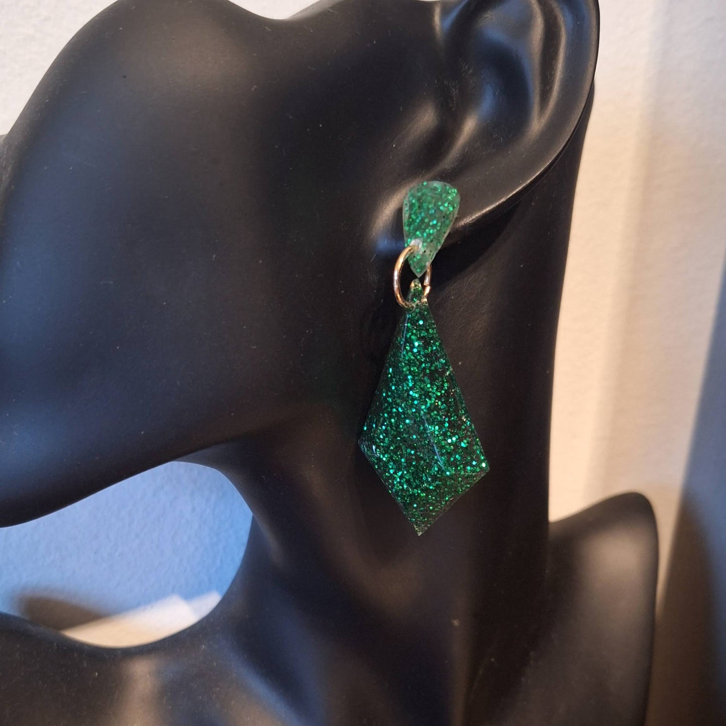 Angelina Emerald Earrings