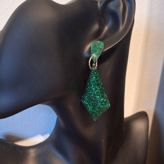 Angelina Emerald Earrings