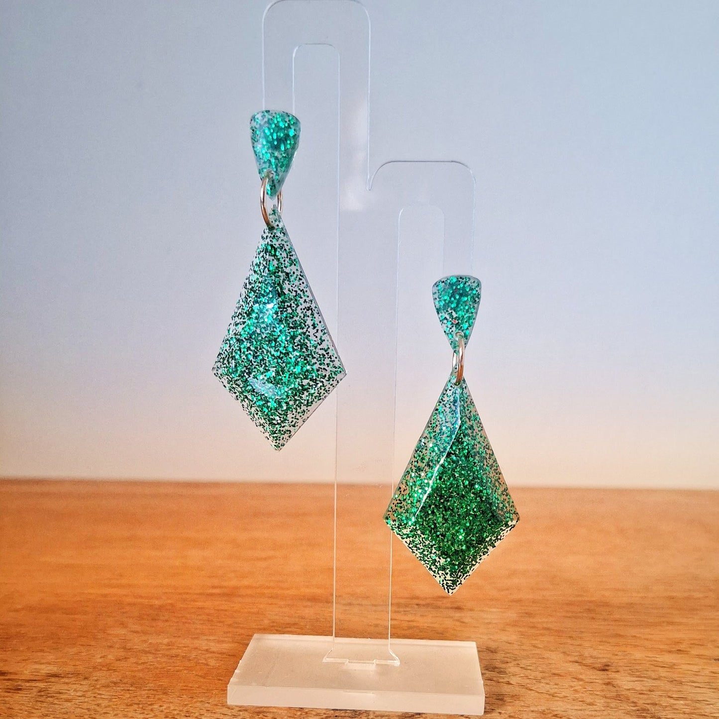 Angelina Emerald Earrings