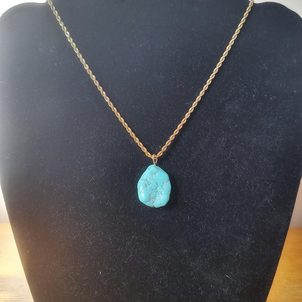 Turquoise Pendant Necklace