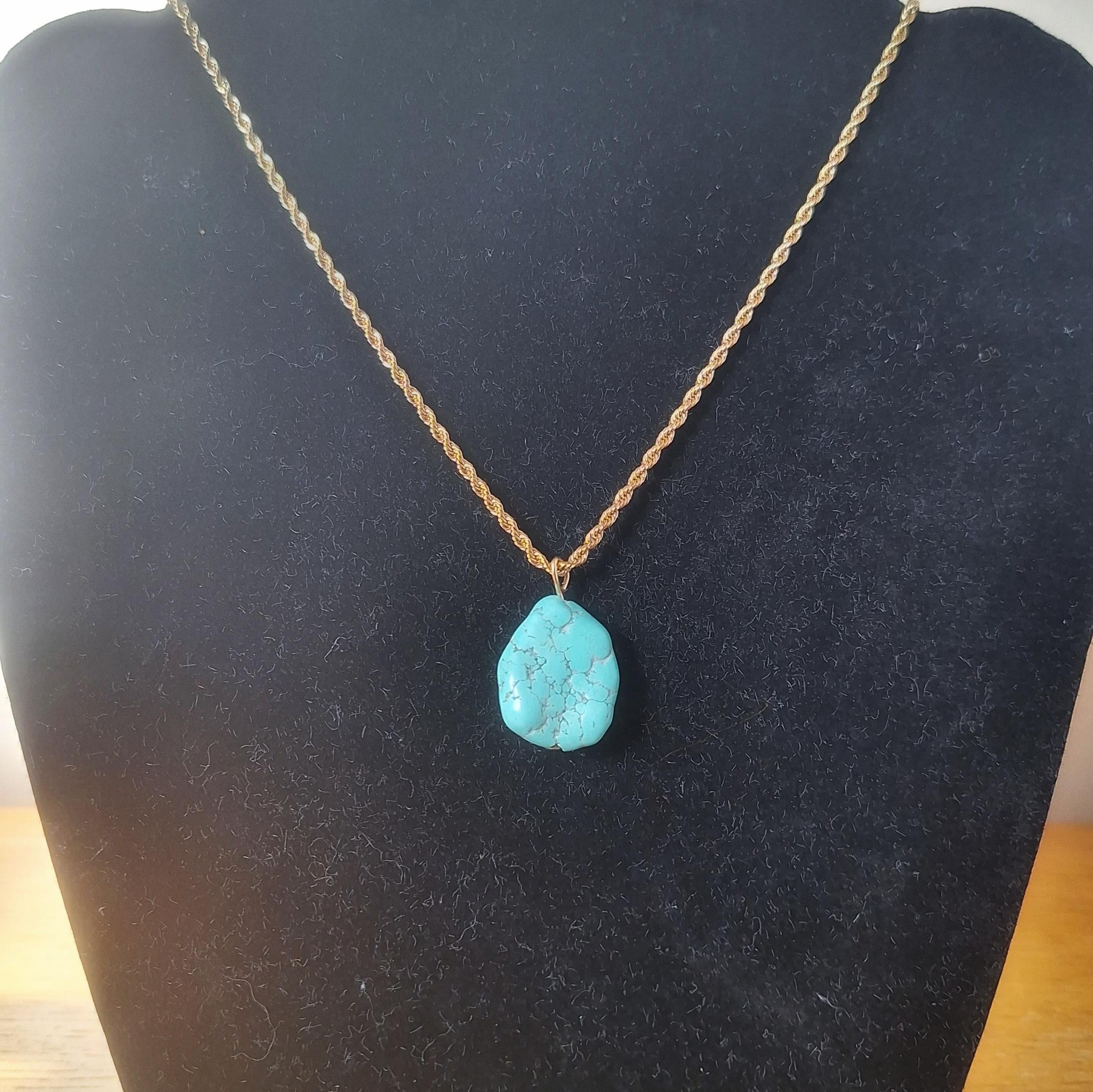 Turquoise Pendant Necklace