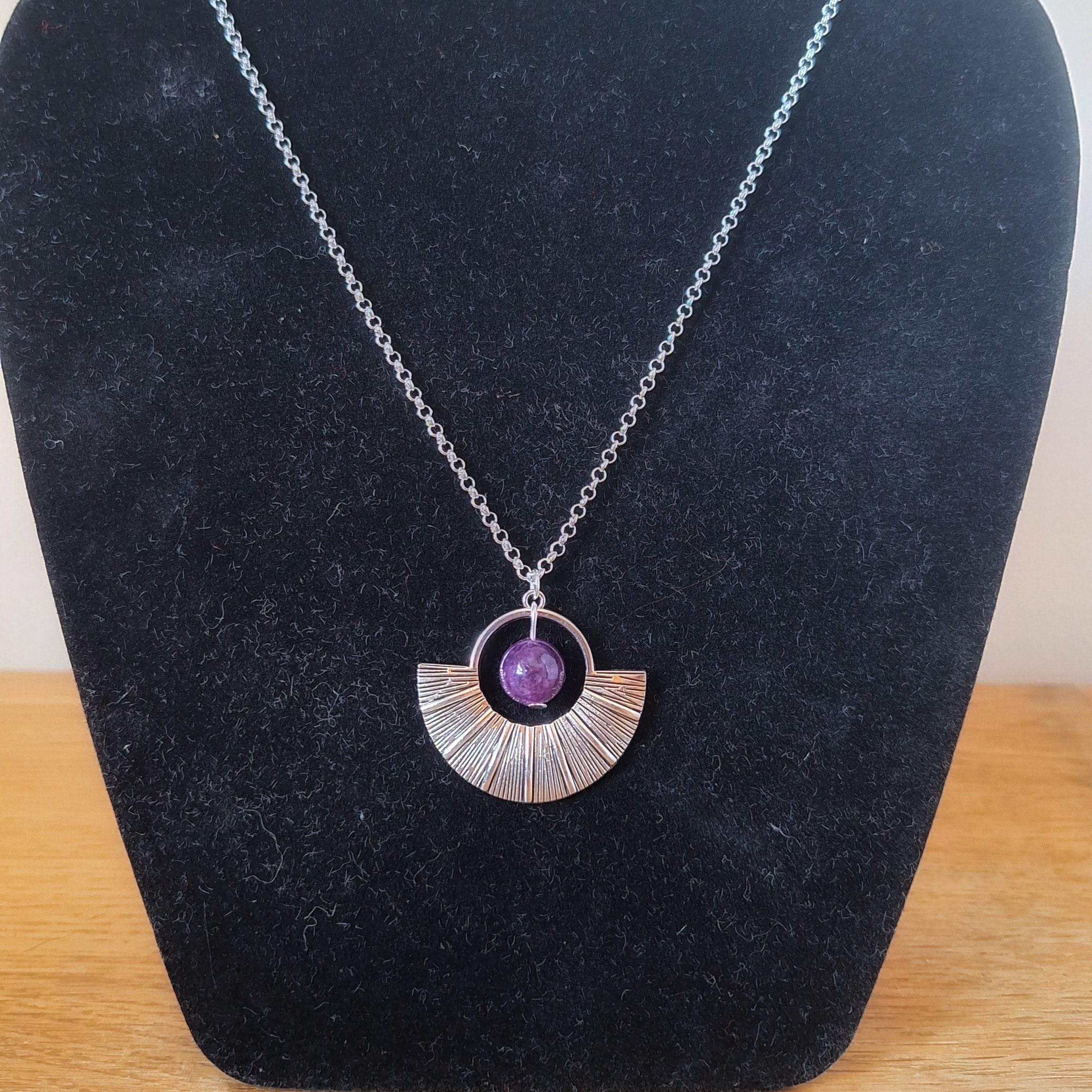 Rising Sun Pendant Necklace